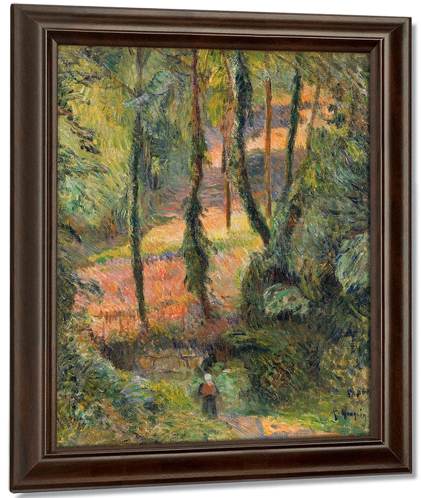 Forest Interior (Sous Bois) By Paul Gauguin - Image 4