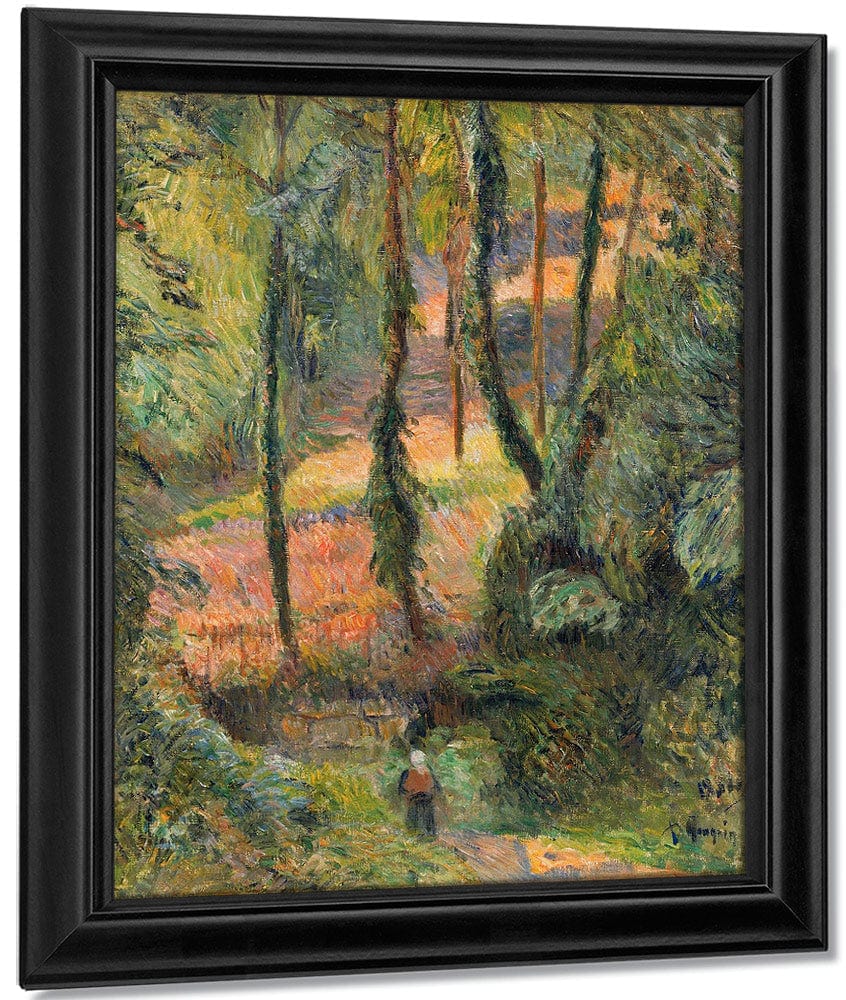 Forest Interior (Sous Bois) By Paul Gauguin - Image 6