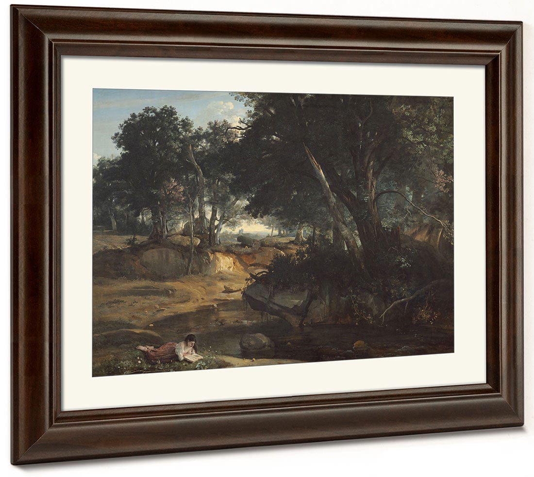 Forest Of Fontainebleau By Jean Baptiste Camille Corot - Image 5