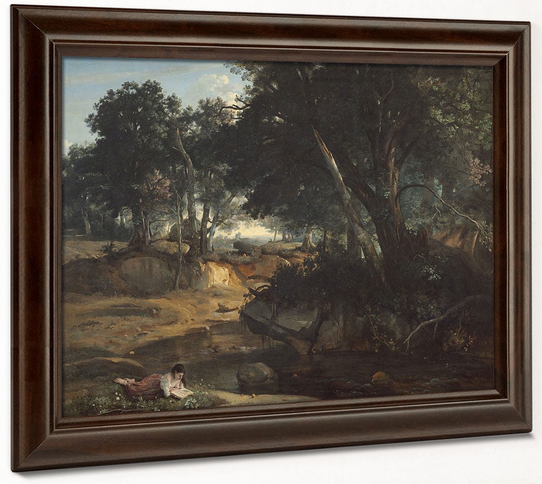 Forest Of Fontainebleau By Jean Baptiste Camille Corot - Image 6
