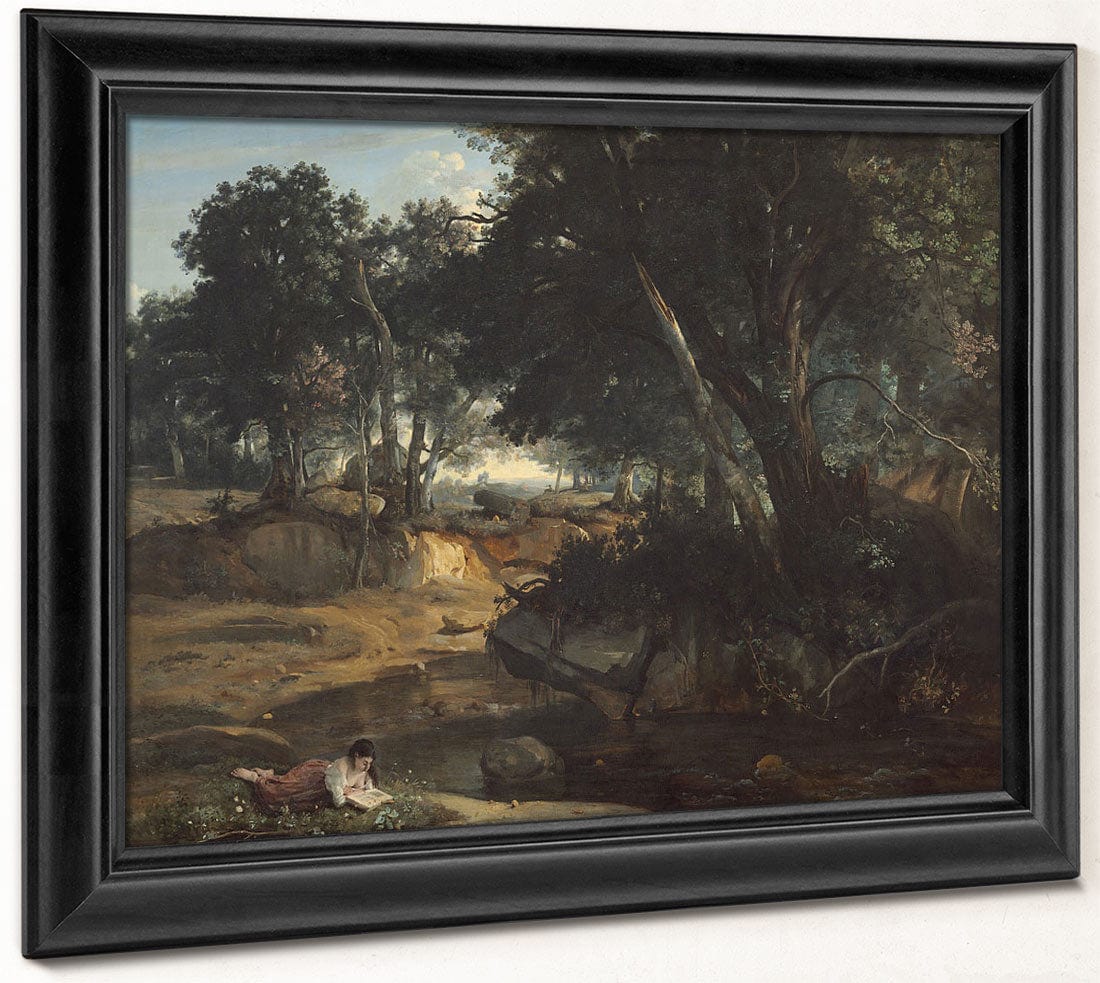 Forest Of Fontainebleau By Jean Baptiste Camille Corot - Image 8
