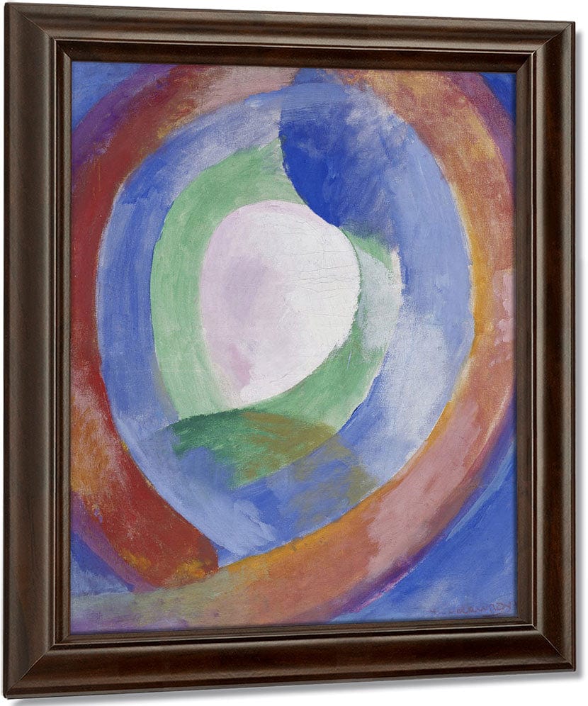 Formes Circulaires; Lune No. 1 By Robert Delaunay - Image 4