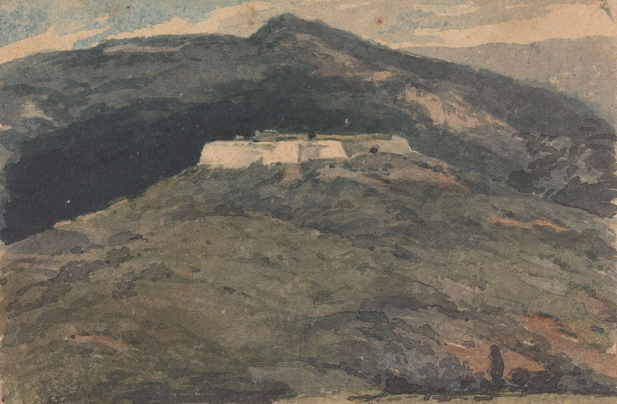 Fort Putnam From Capn Philips Parlour W P St Attempt From Nature by Thomas Sully - Image 2