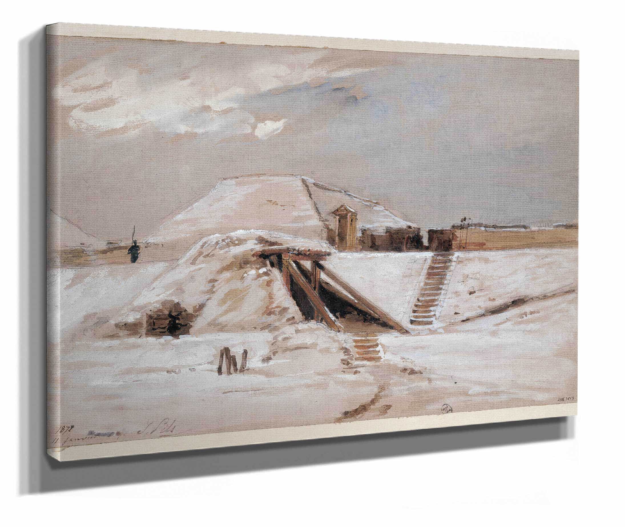 Fort Sous La Neige by Isidore Pils - Image 2