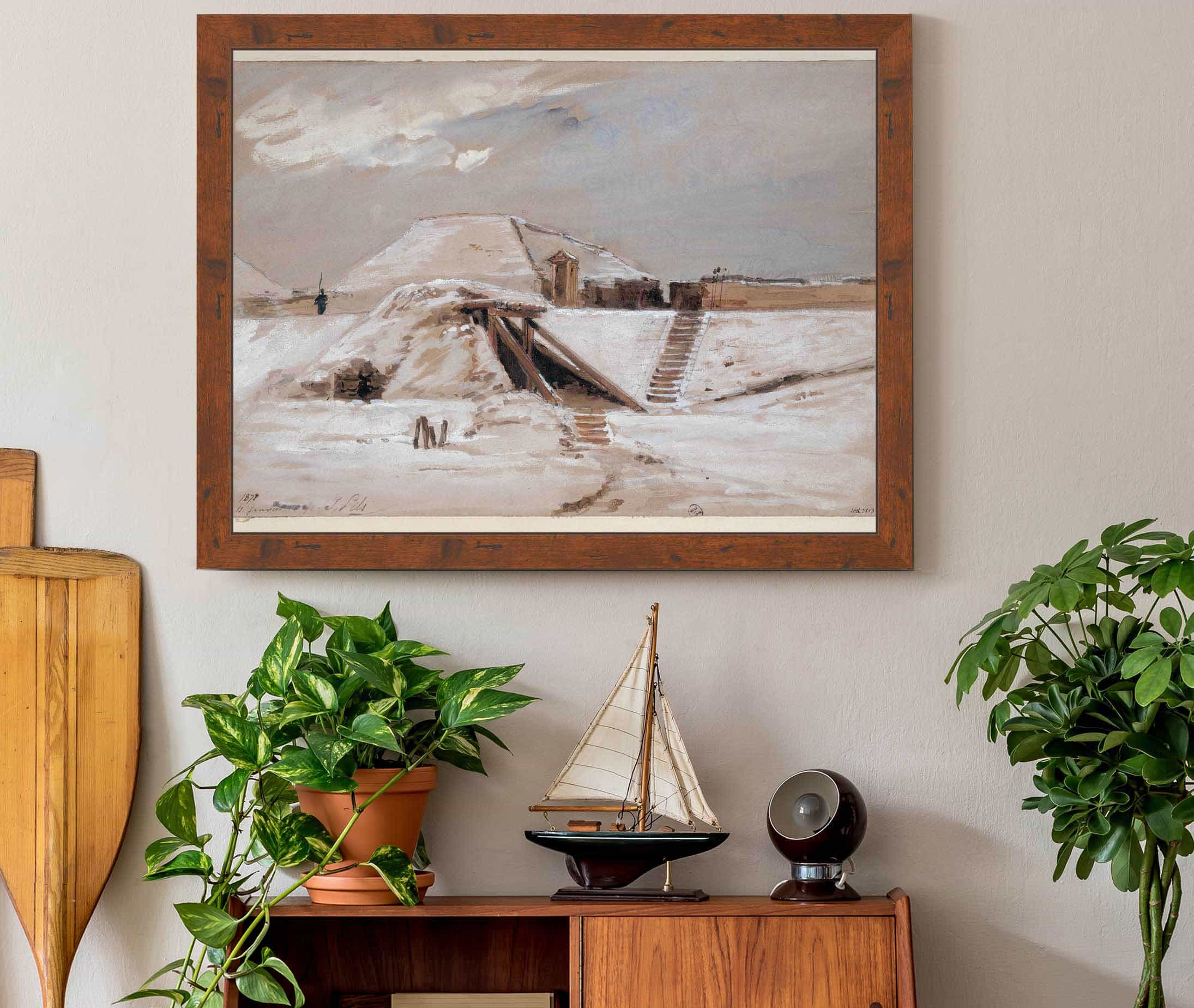 Fort Sous La Neige by Isidore Pils - Image 3