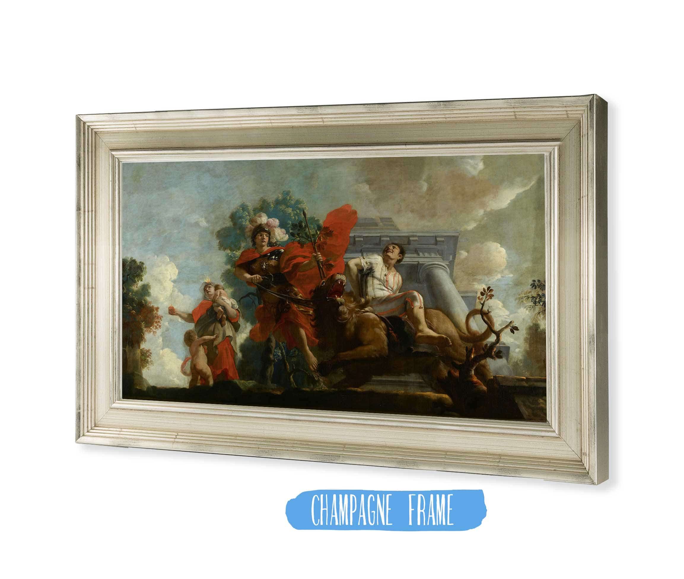 Fortitudo Breidelt De Zotheid Allegorische Voorstelling Van De Verzorging Van Leprozen En Onnozelen by Gerard De Lairesse - Image 2