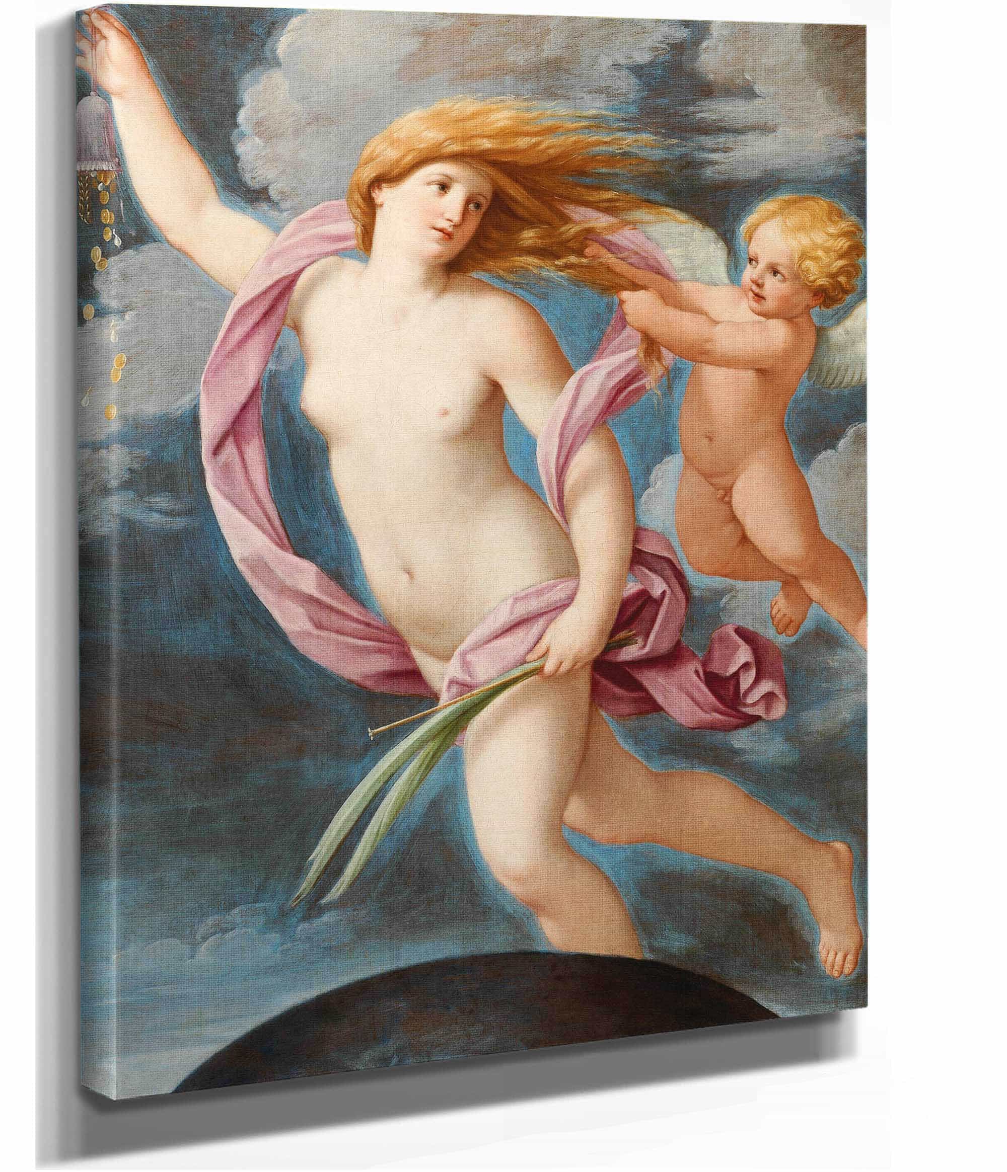 Fortuna With A Purse by Guido Reni - Image 2