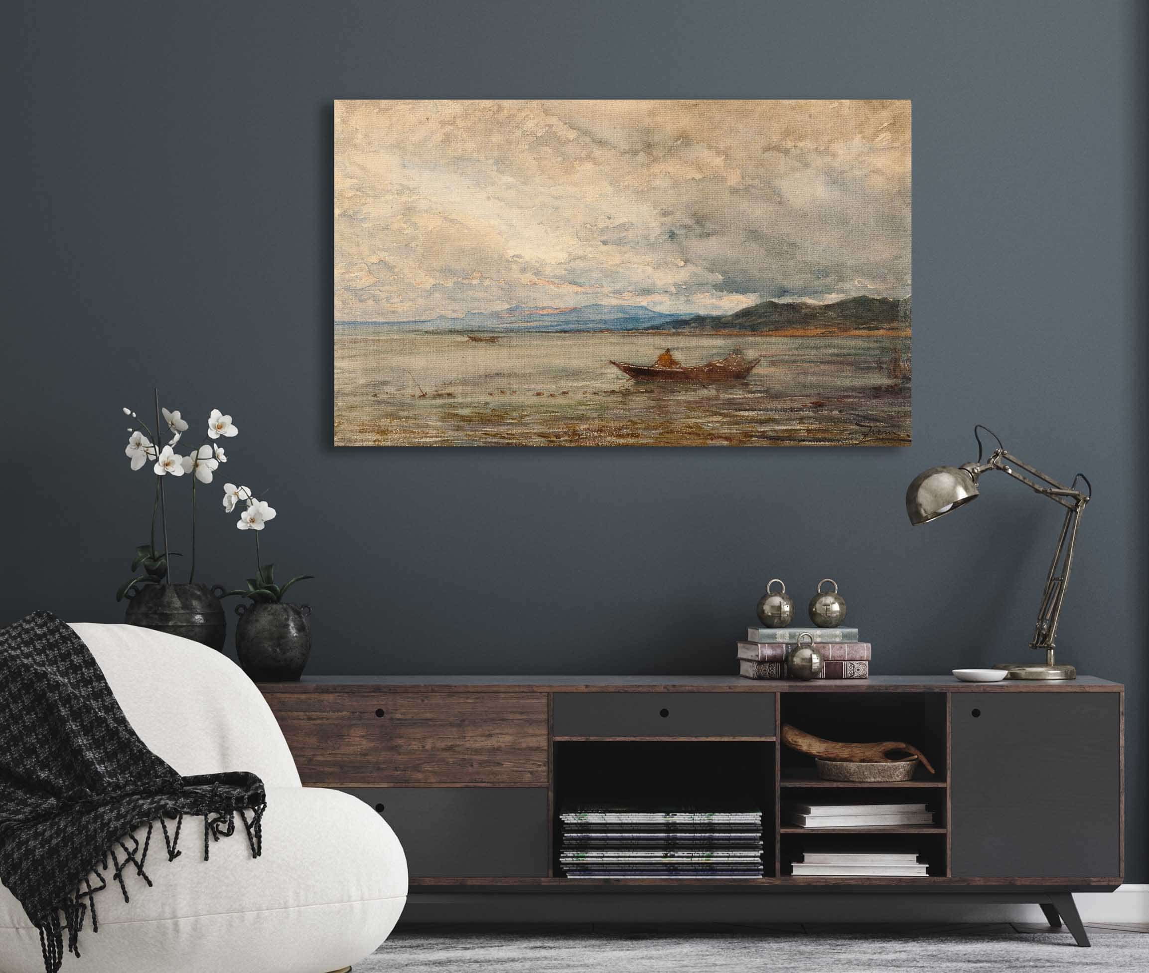 Fos Environs De Martigues by Felix Ziem - Image 5