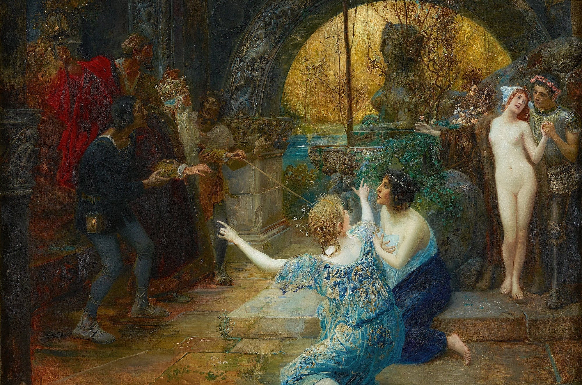 Fountain Of Youth by Eduard Veith - Image 2
