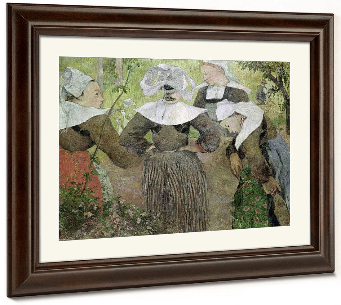Four Breton Women By Paul Gauguin - Image 3