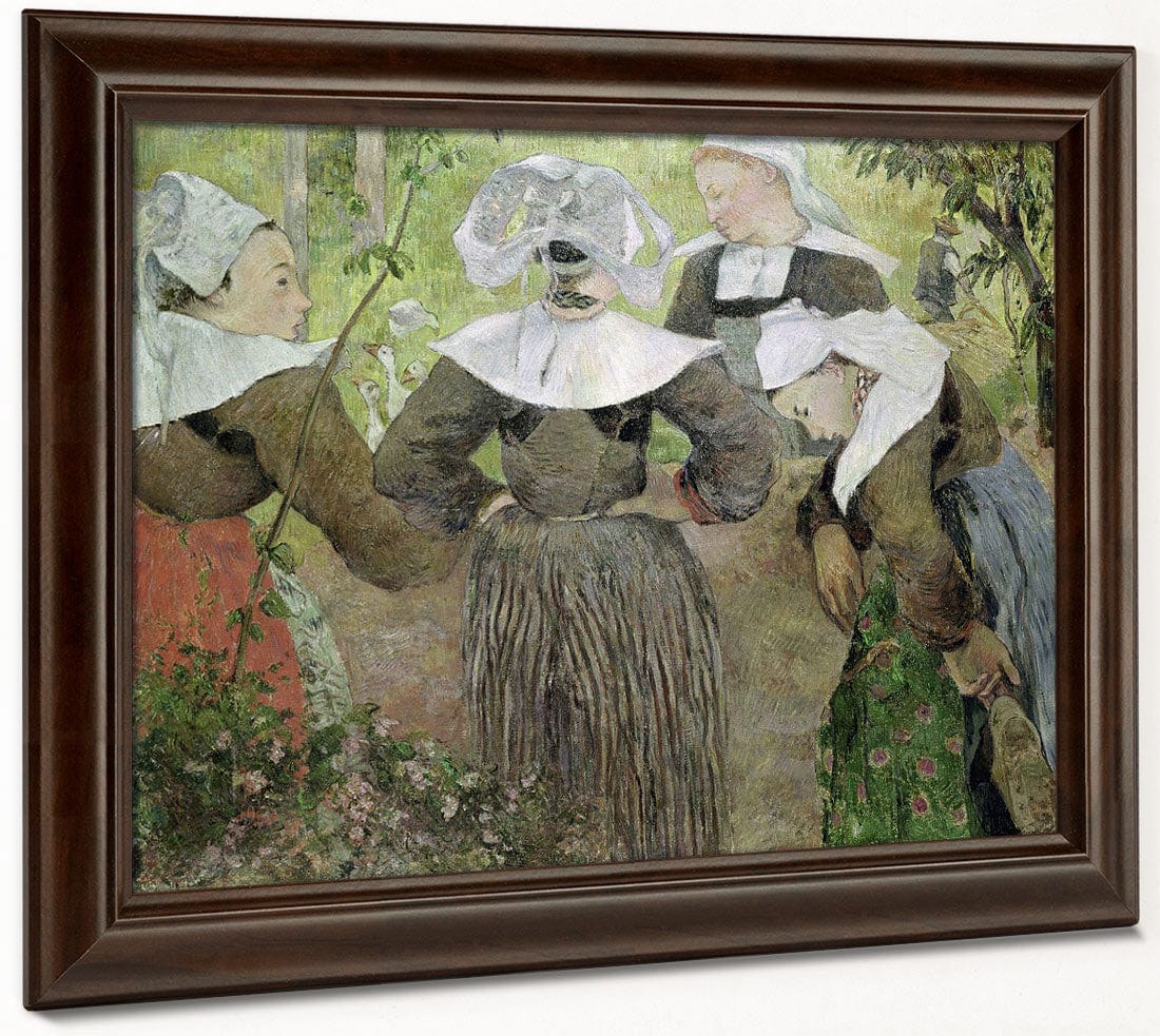 Four Breton Women By Paul Gauguin - Image 4