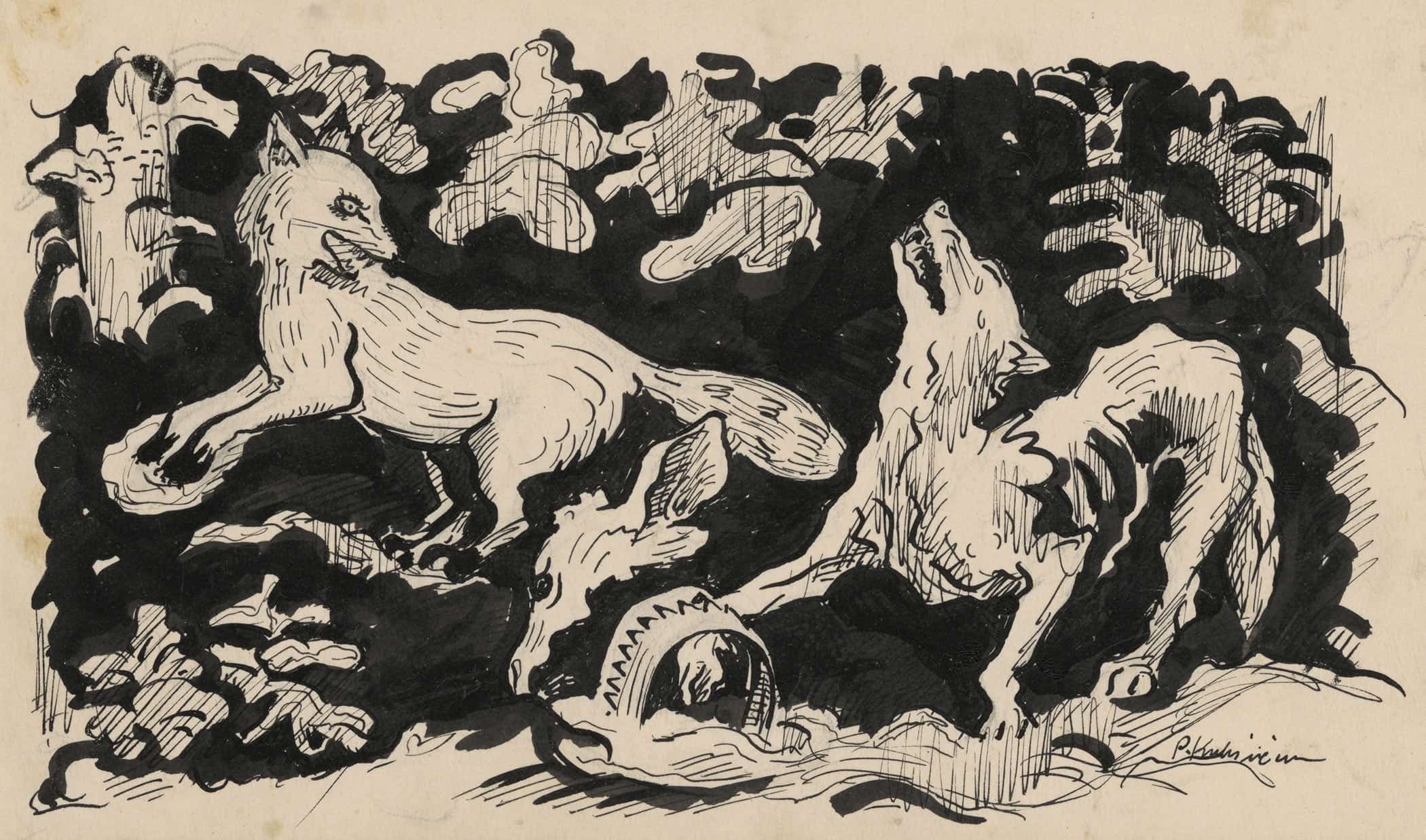 Fox In A Trap by Arnold Peter Weisz Kubincan - Image 2