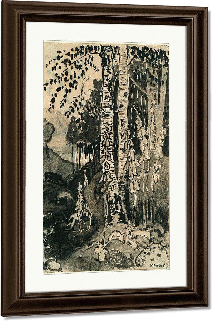 Foxgloves 4 By Nicolai Astrup - Image 3
