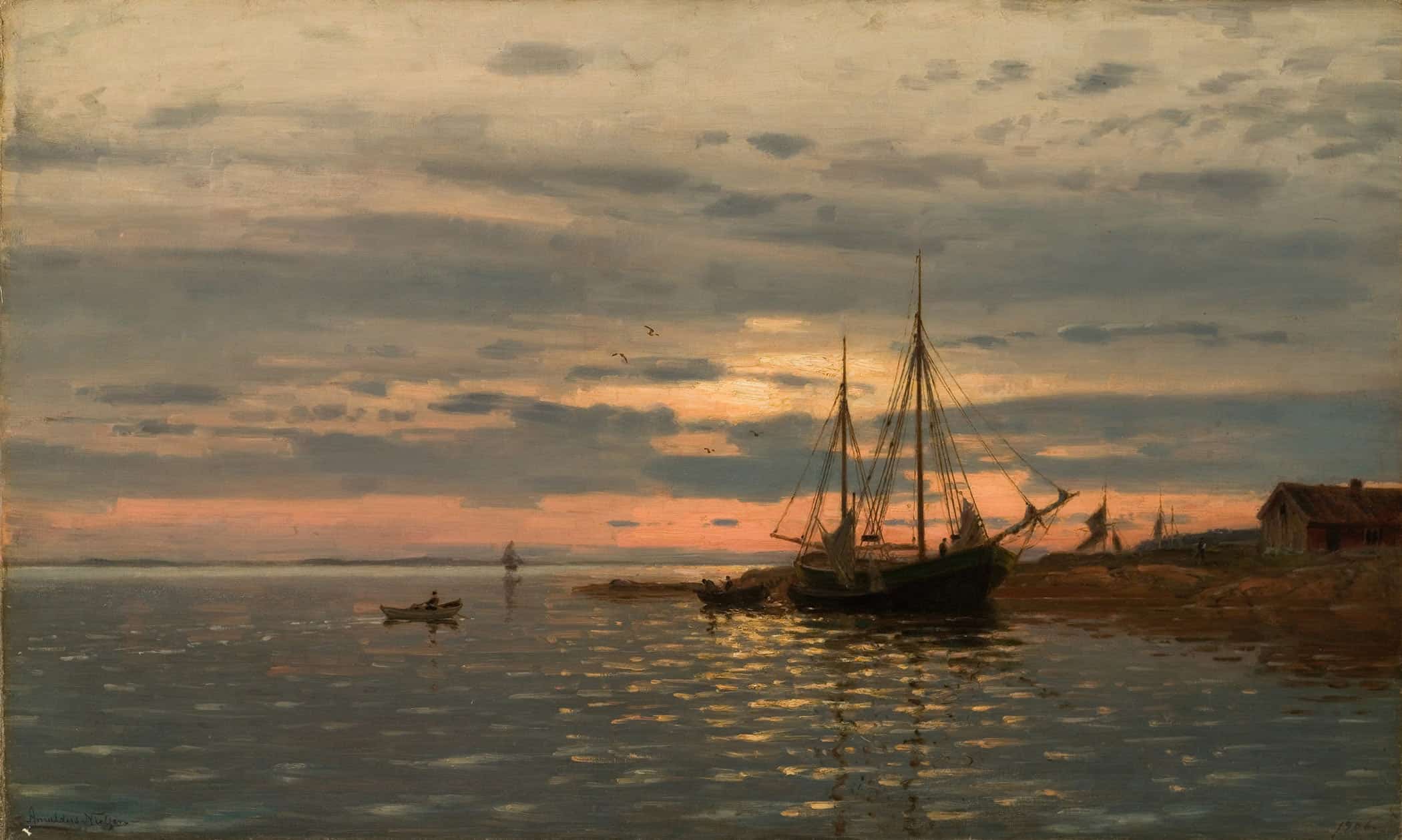 Fra Fjorden By Amaldus Nielsen - Image 2