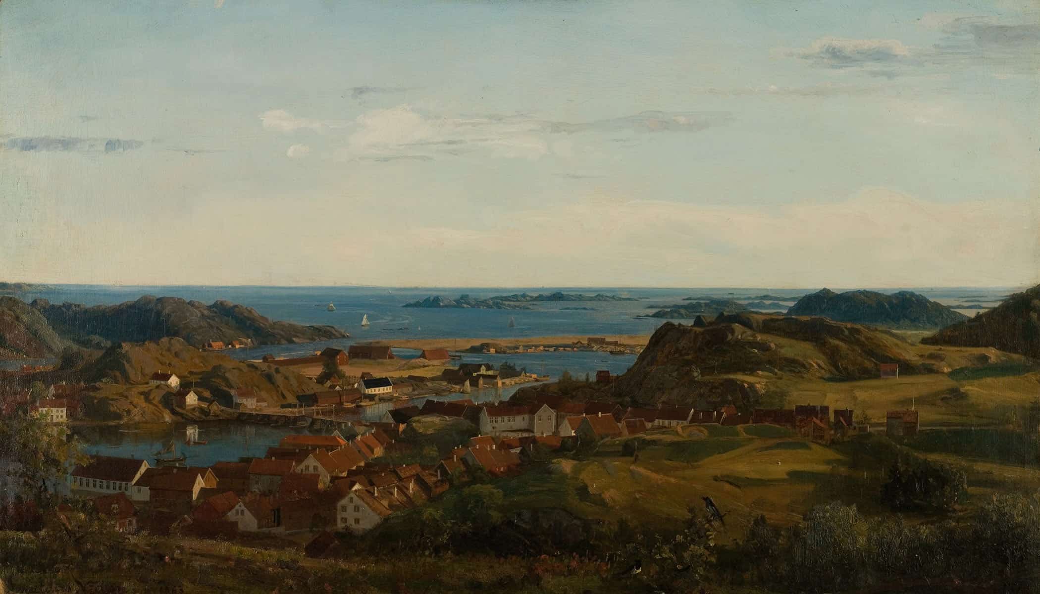Fra Gjertsbjerg Mandal By Amaldus Nielsen - Image 2