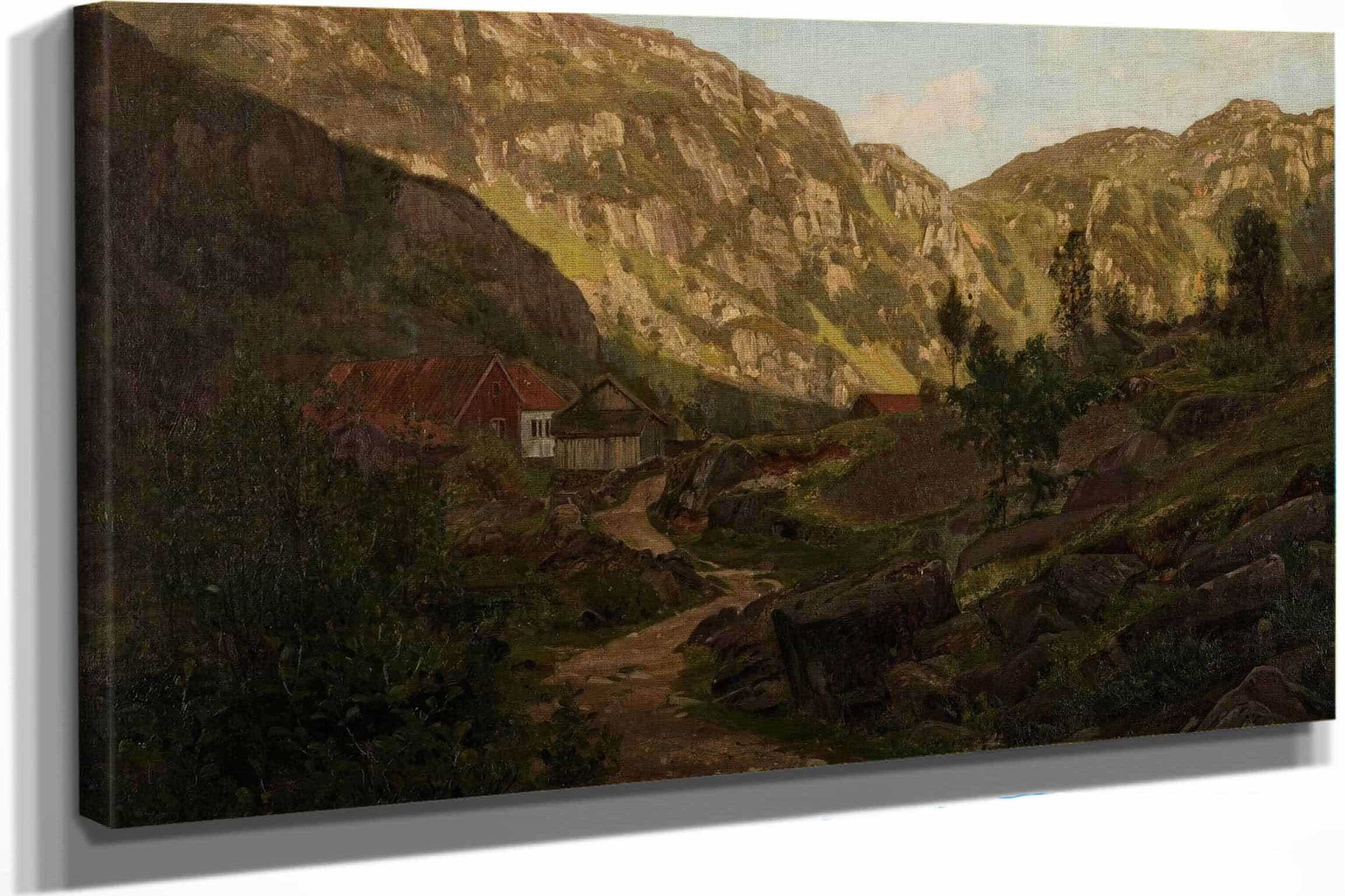 Fra Heiene Ved Reke By Amaldus Nielsen