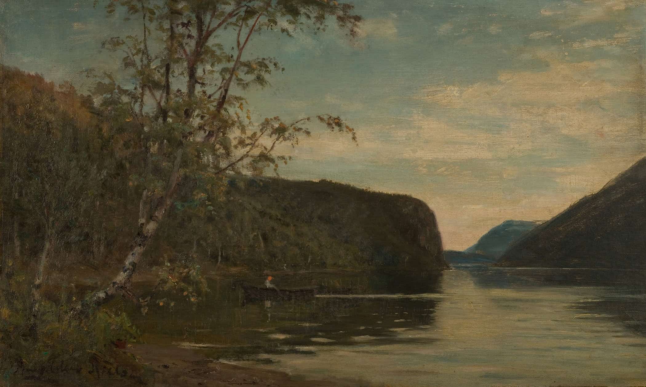 Fra Hornindalsvannet Nordfjord By Amaldus Nielsen - Image 2