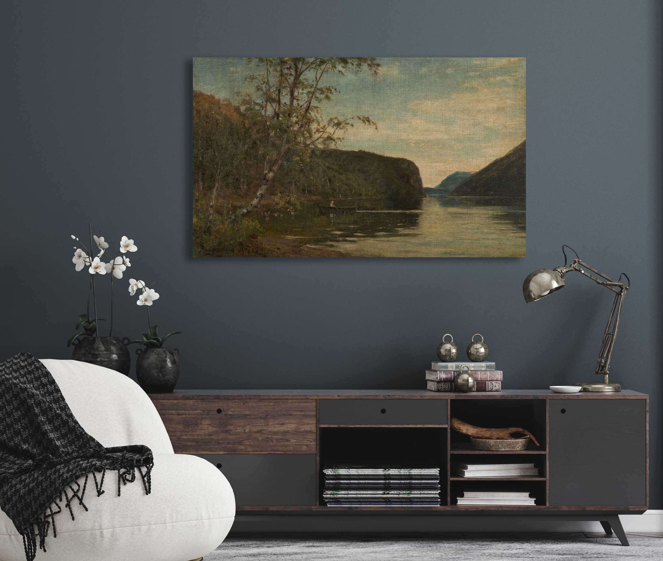 Fra Hornindalsvannet Nordfjord By Amaldus Nielsen - Image 5