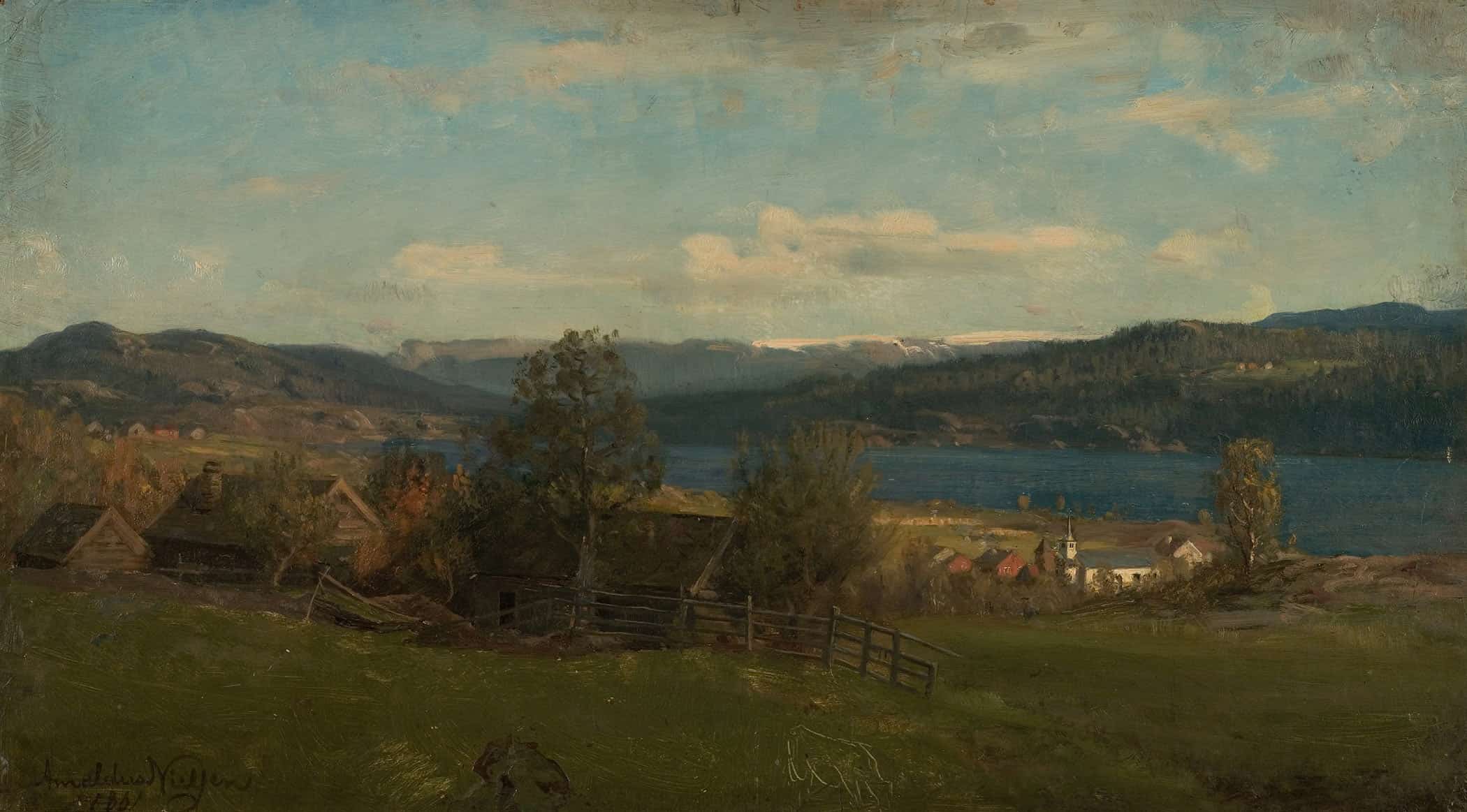 Fra Lonningen By Amaldus Nielsen - Image 2