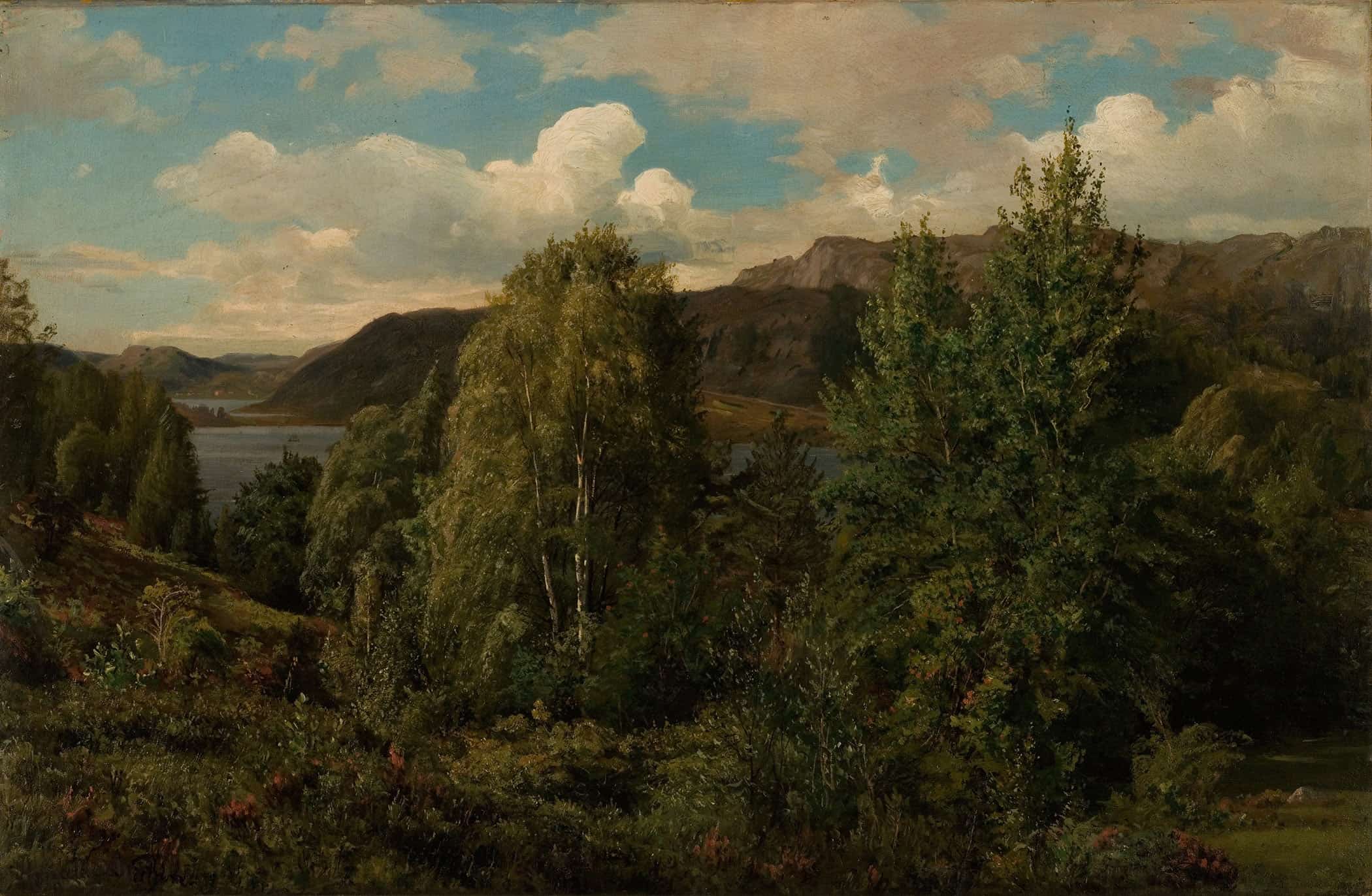 Fra Skogsfjord Mandal By Amaldus Nielsen - Image 2