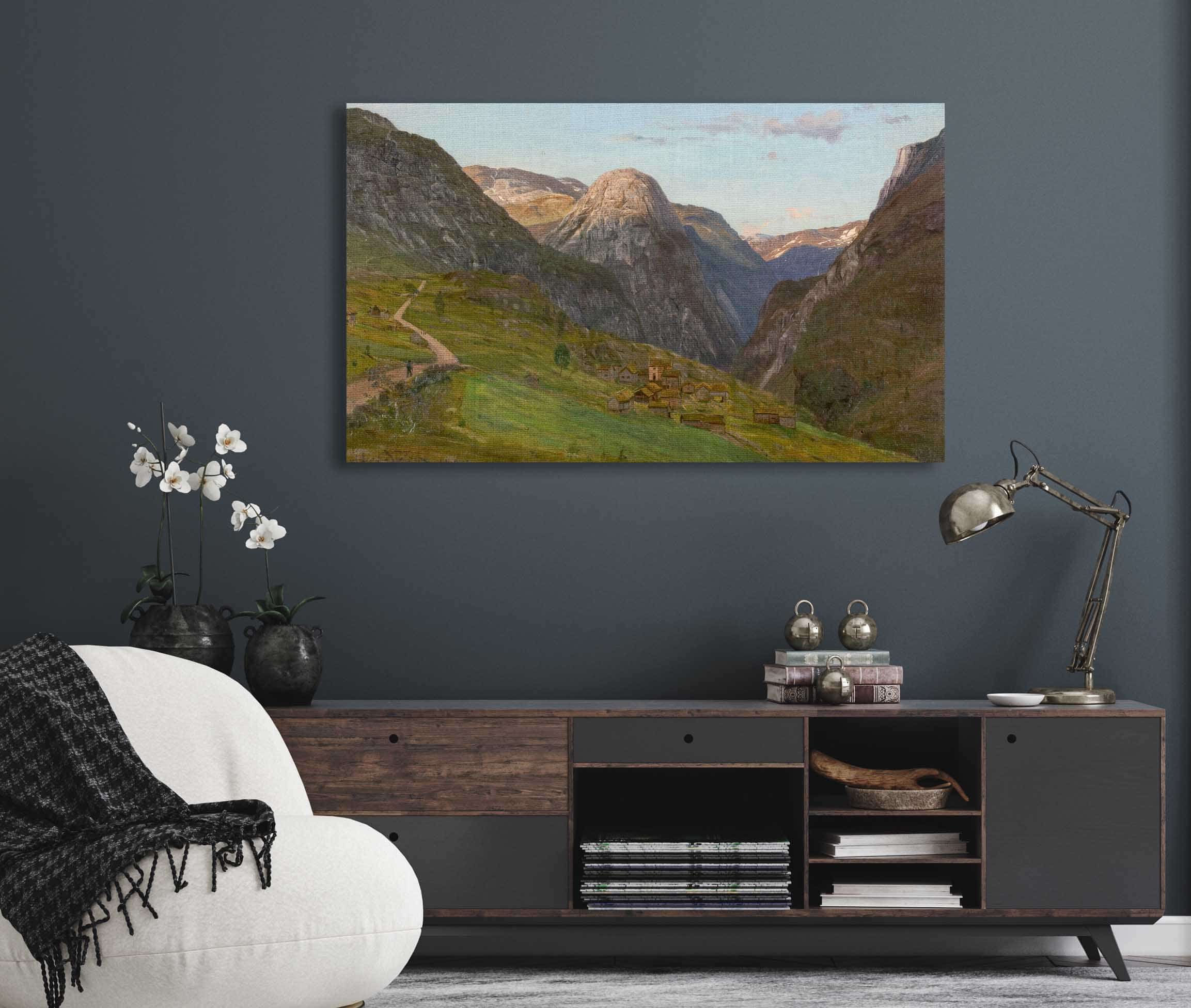 Fra Stalheim By Amaldus Nielsen - Image 5