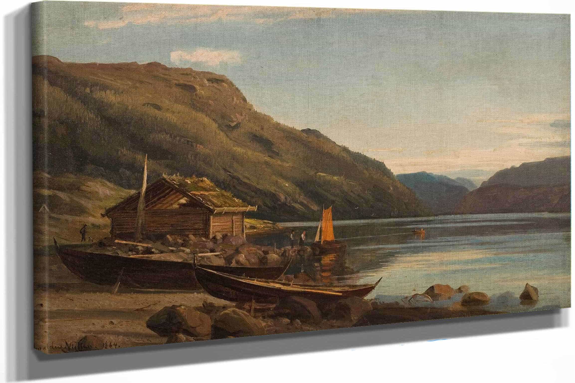 Fra Suldalsvann By Amaldus Nielsen