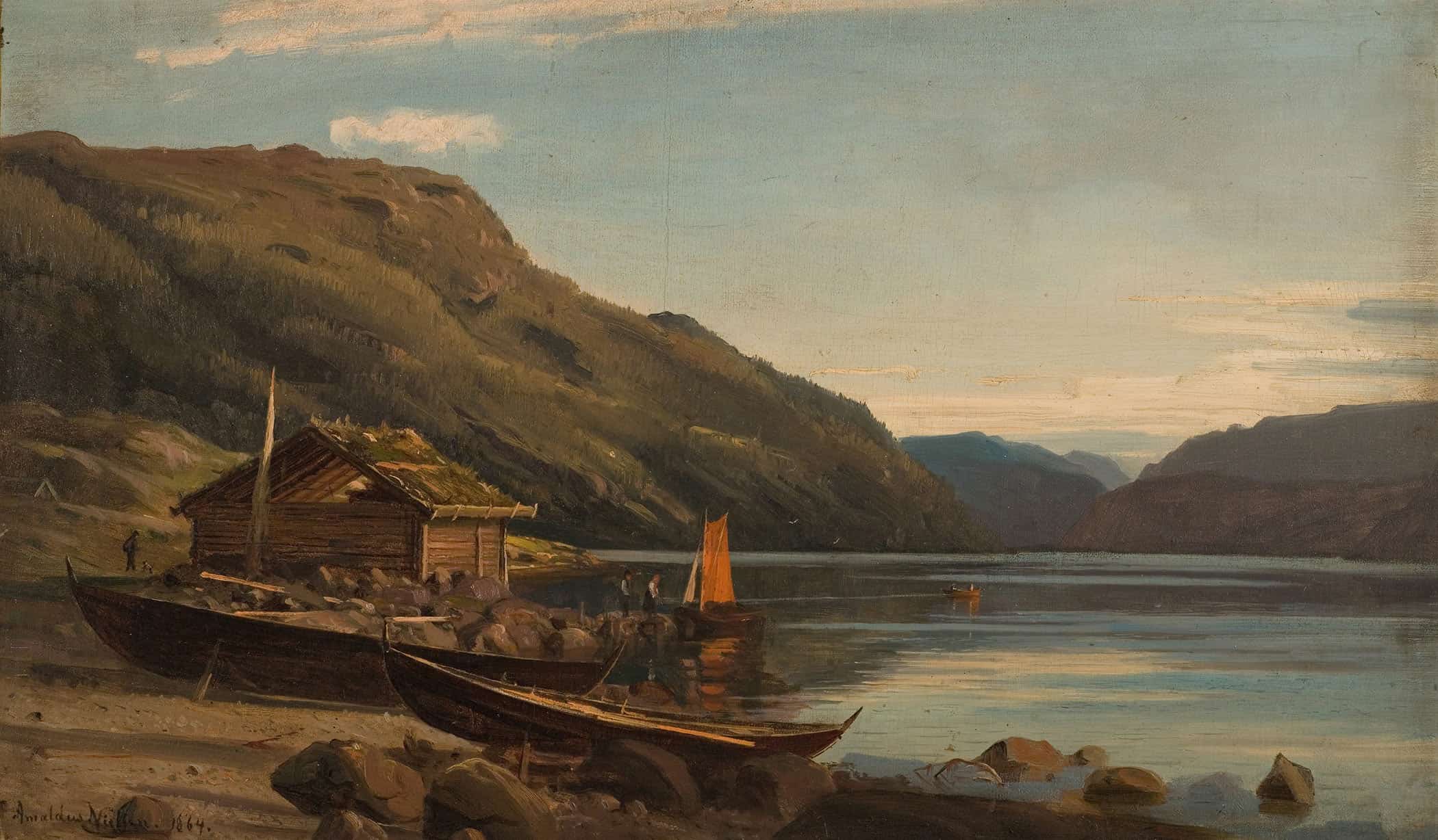 Fra Suldalsvann By Amaldus Nielsen - Image 2