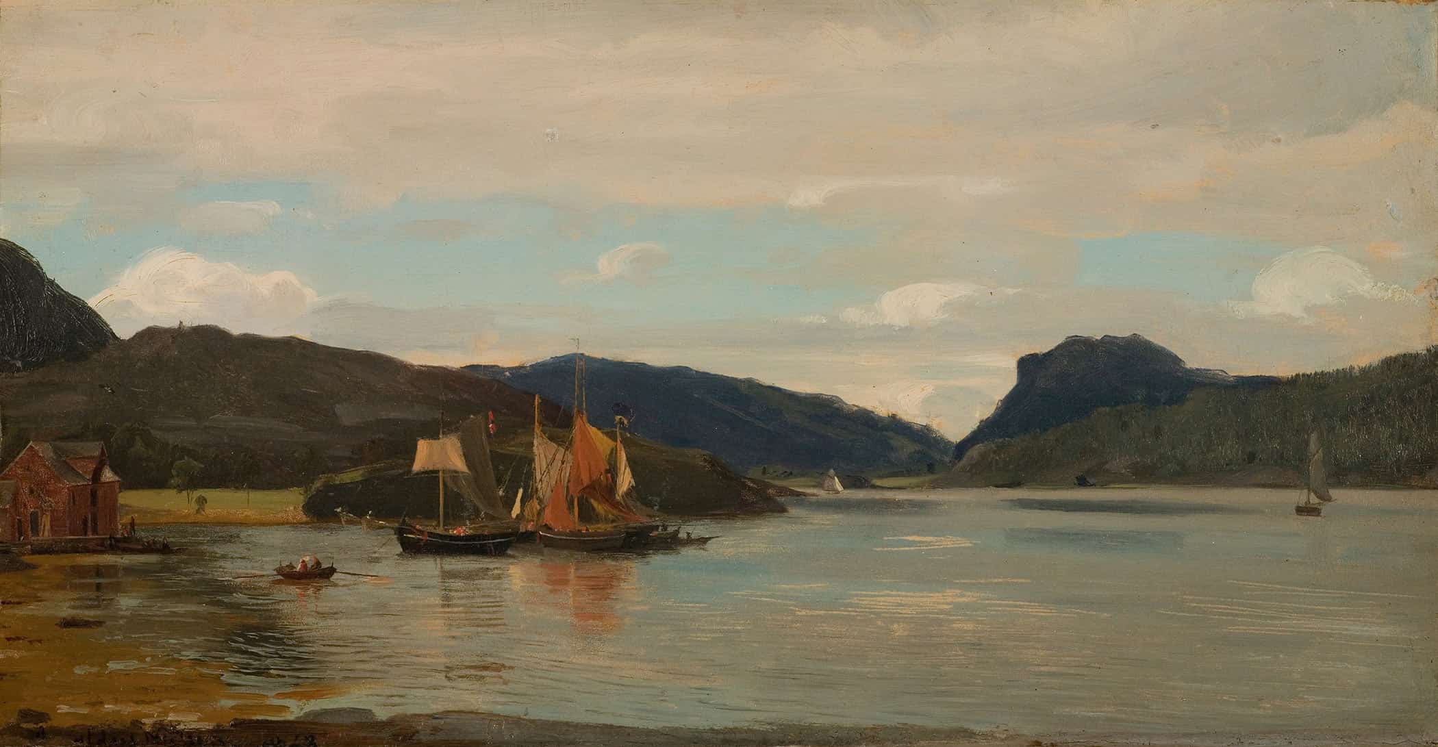 Fra Teroen Bergen By Amaldus Nielsen - Image 2