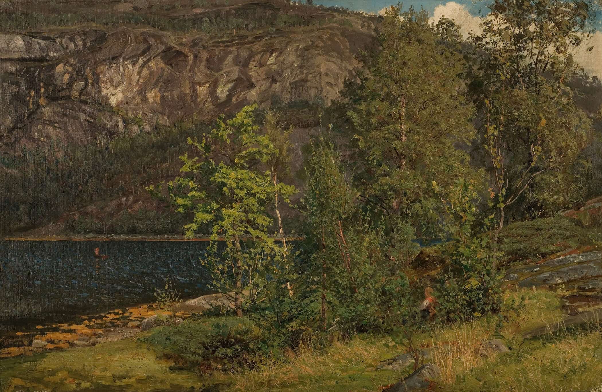 Fra Teroen Hardanger By Amaldus Nielsen - Image 2