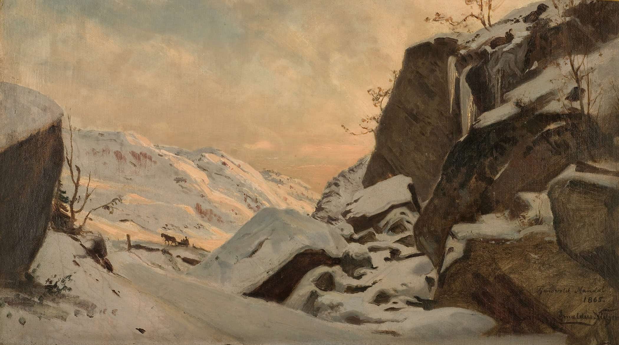 Fra Tjensvold Mandal By Amaldus Nielsen - Image 2