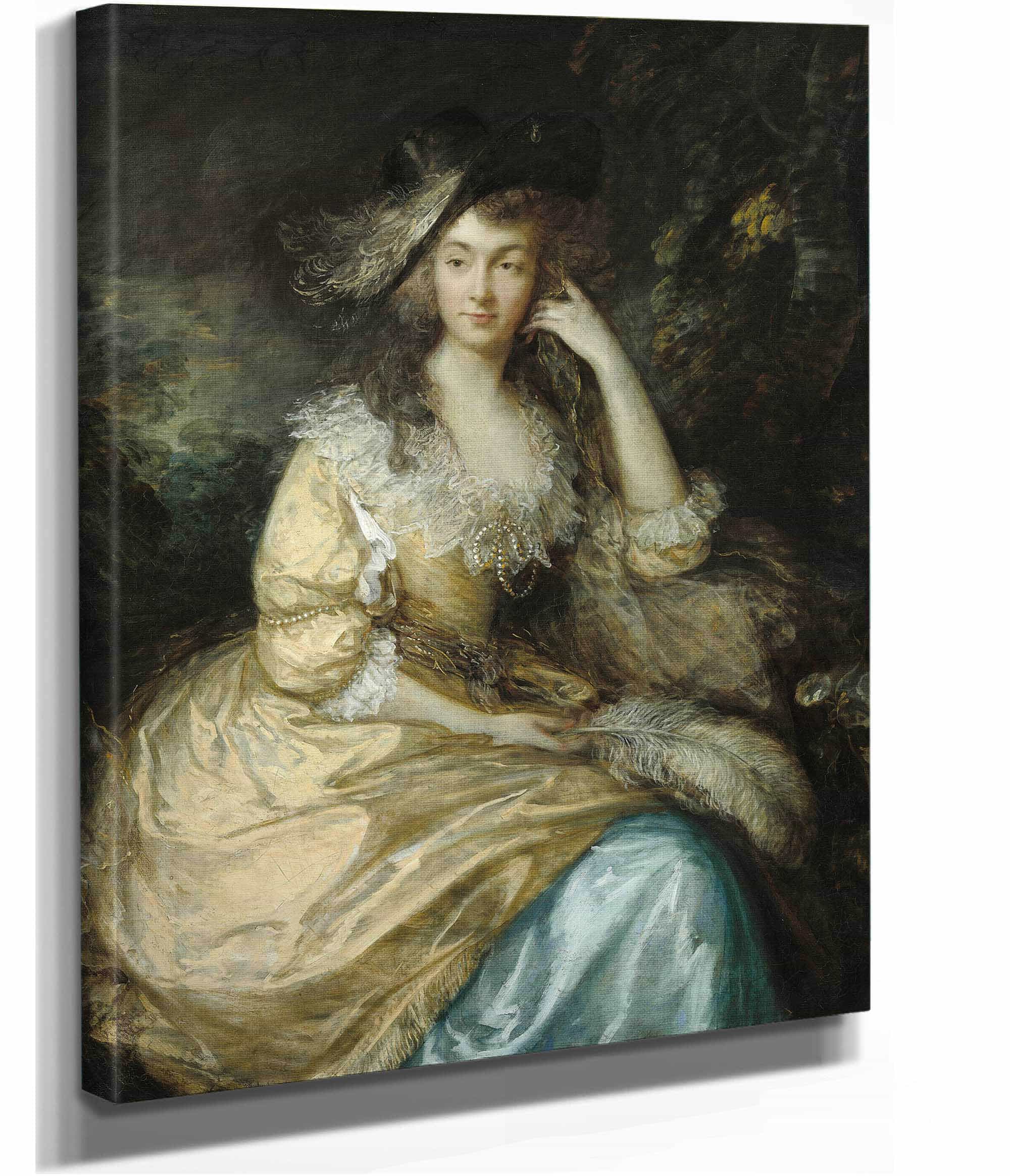 Frances Susannalady De Dunstanville by Thomas Gainsborough - Image 2