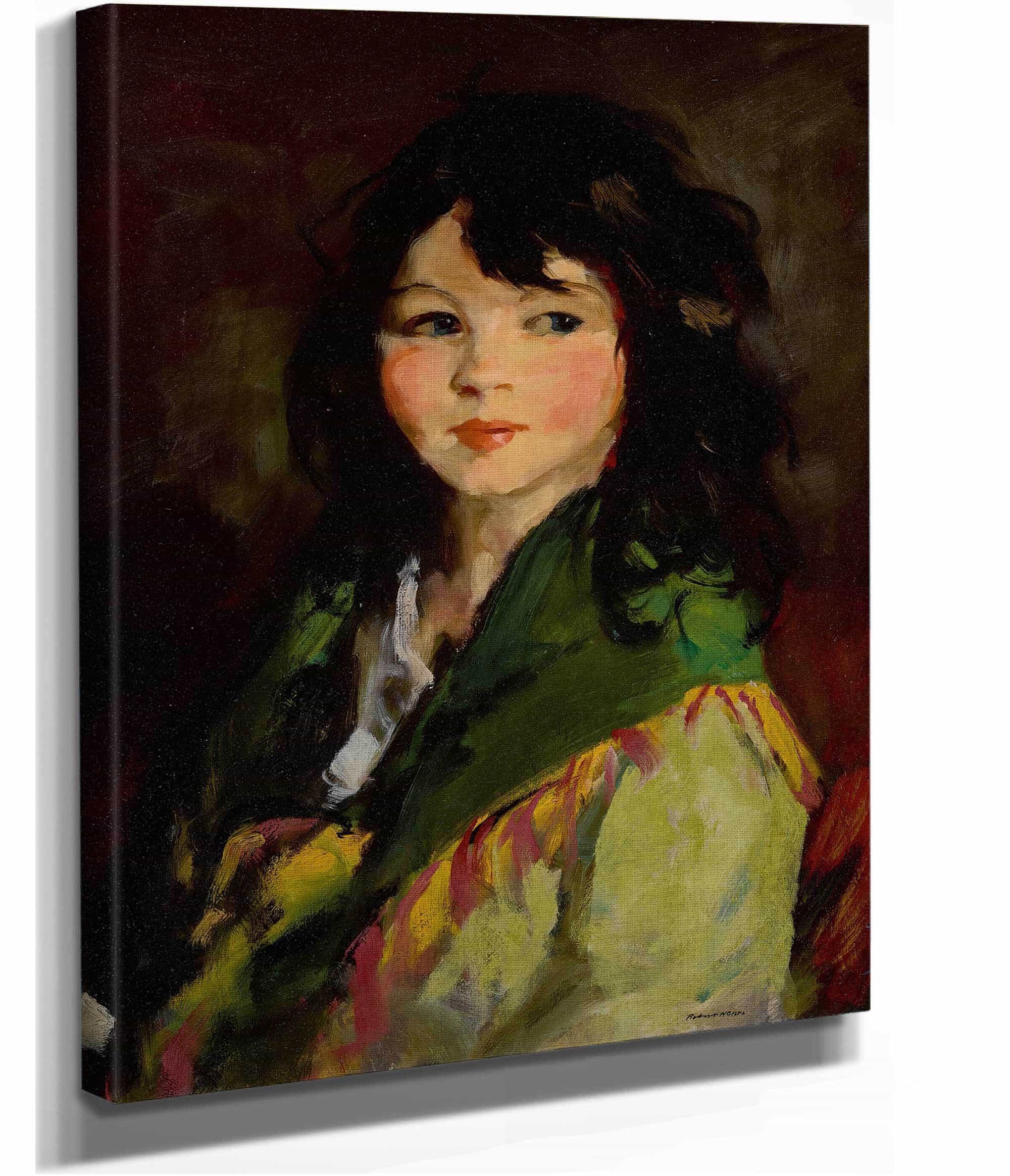 Francine Lovey by Robert Henri - Image 2