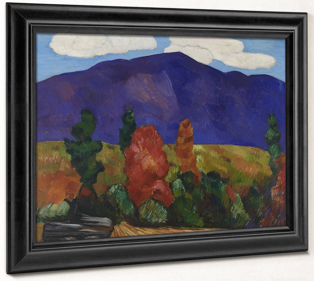 Franconia Notch (Mt. Lafayette, Franconia Notch, N.H.) By Marsden Hartley - Image 6