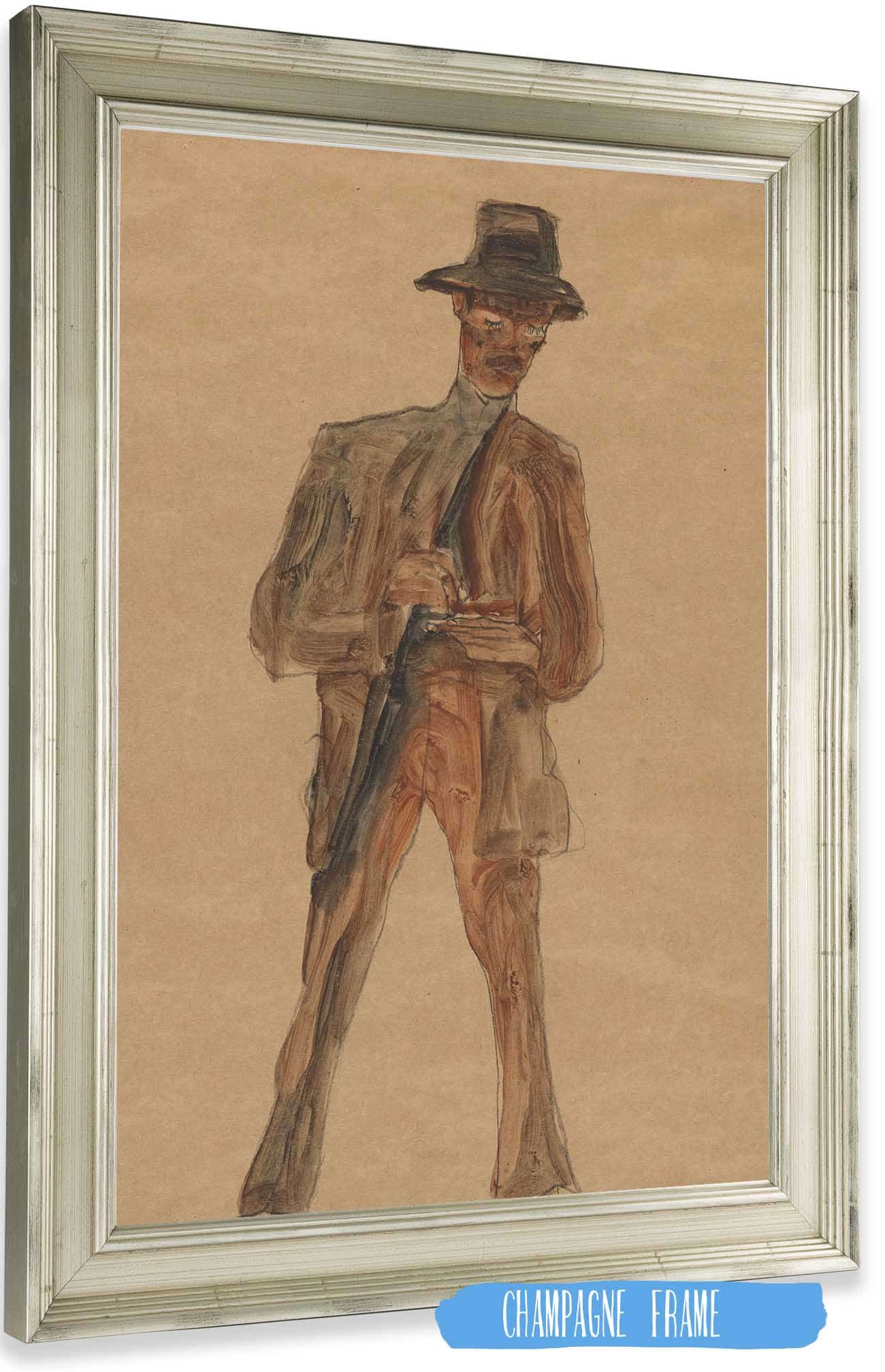 Franz Weigang by Egon Schiele