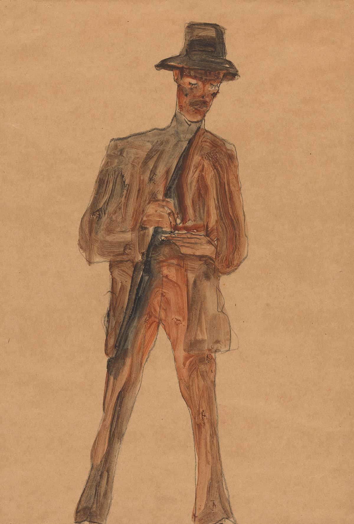 Franz Weigang by Egon Schiele - Image 3
