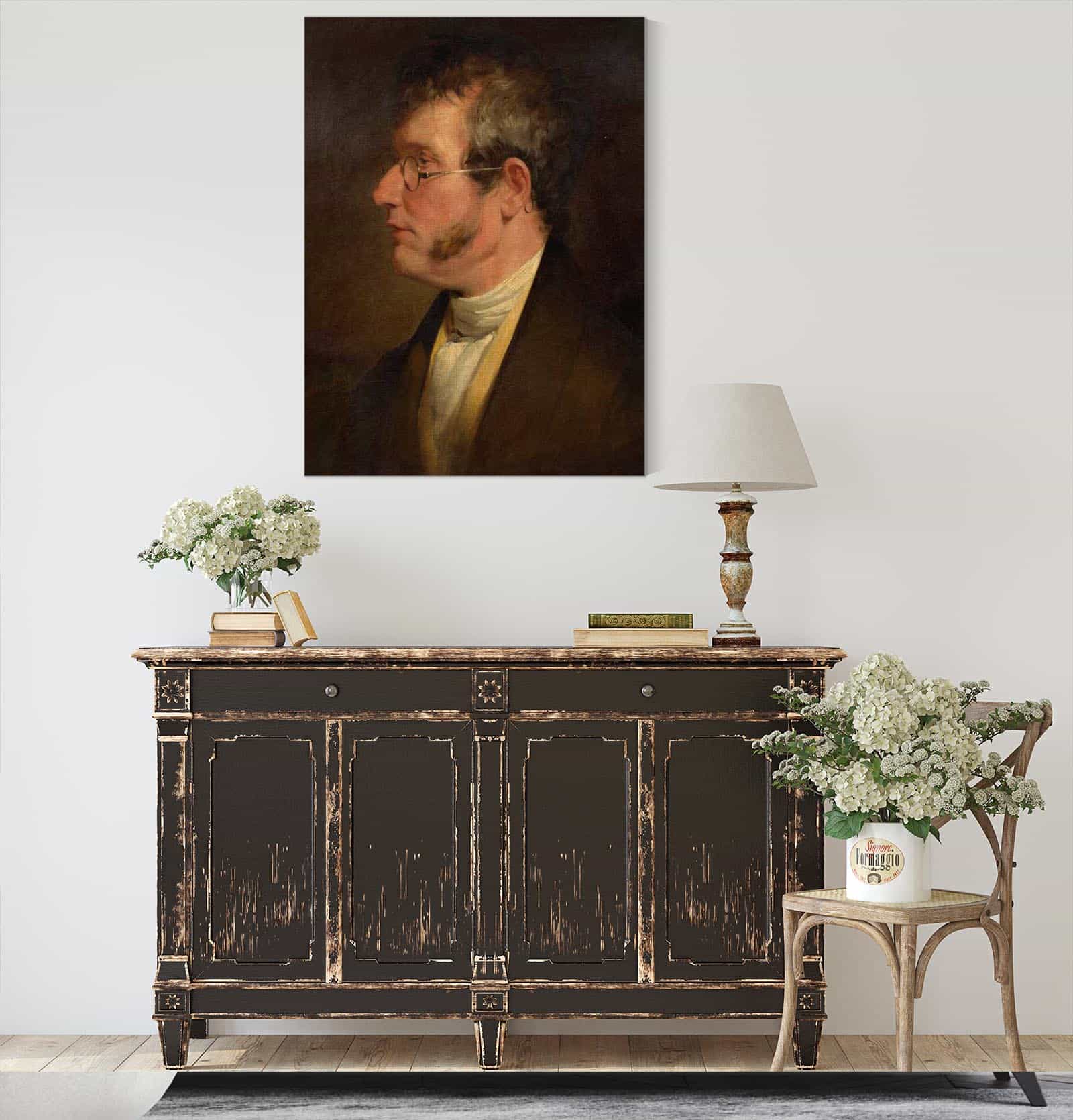 Franz Xaver Amerling Vater Des Kunstlers by Friedrich Von Amerling - Image 4