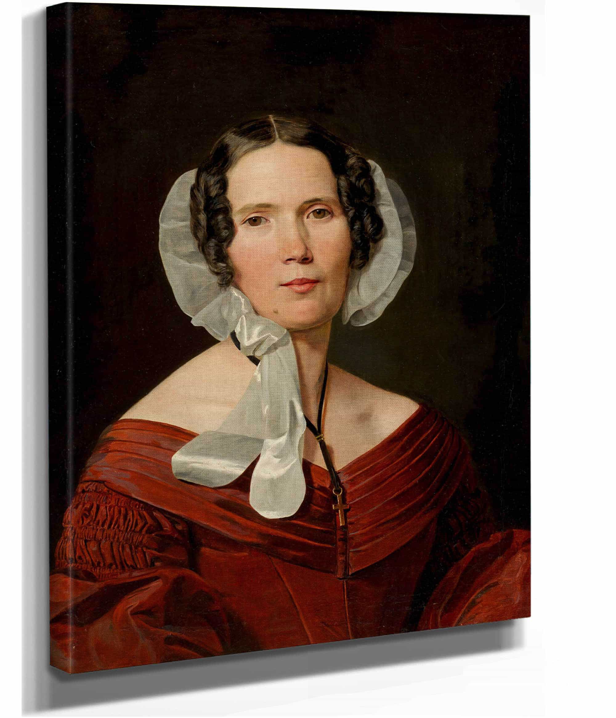 Frau Von Bartsch by Ferdinand Georg Waldmuller - Image 2