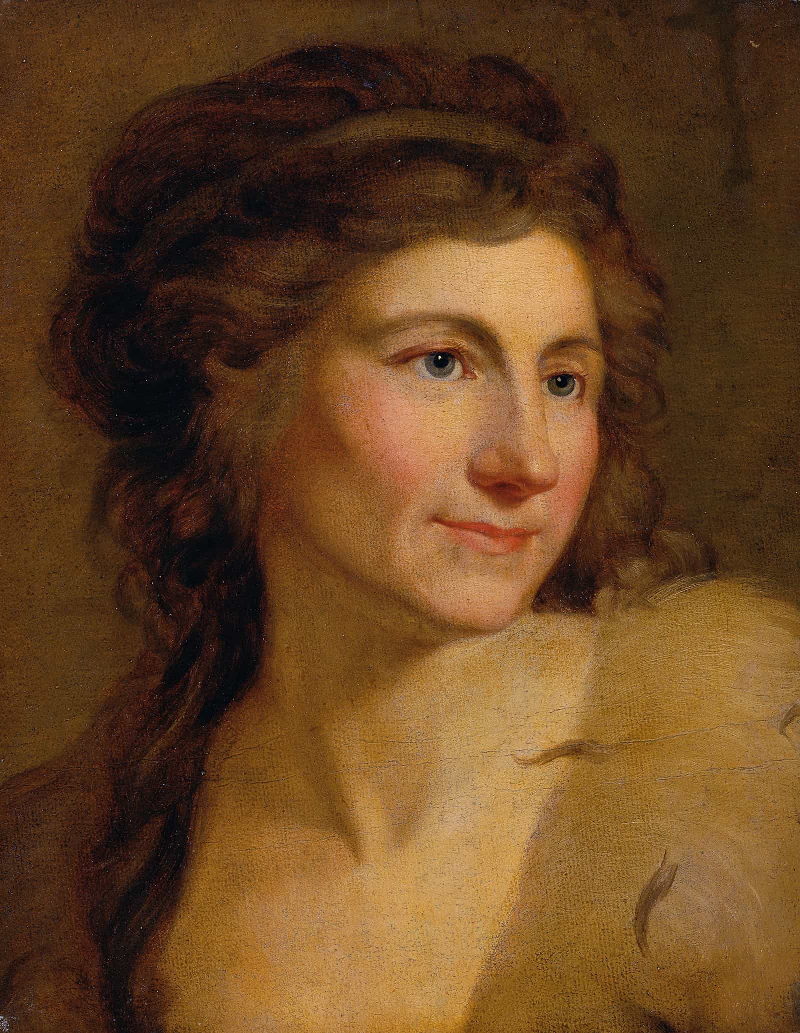 Frauenbildnis by Johann Baptist Von Lampi The Elder - Image 2