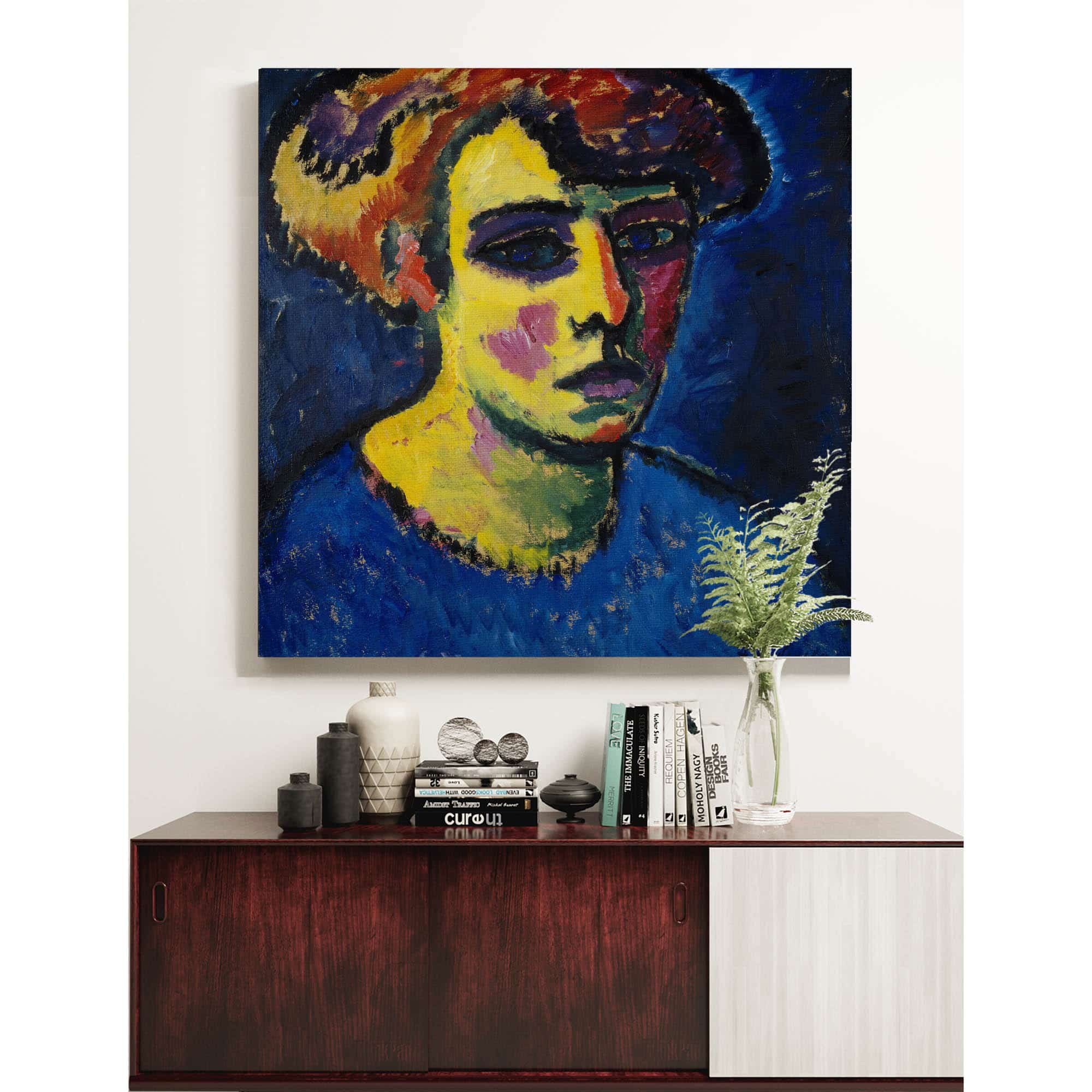 Frauenkopf Head Of A Woman by Alexej Von Jawlensky - Image 5