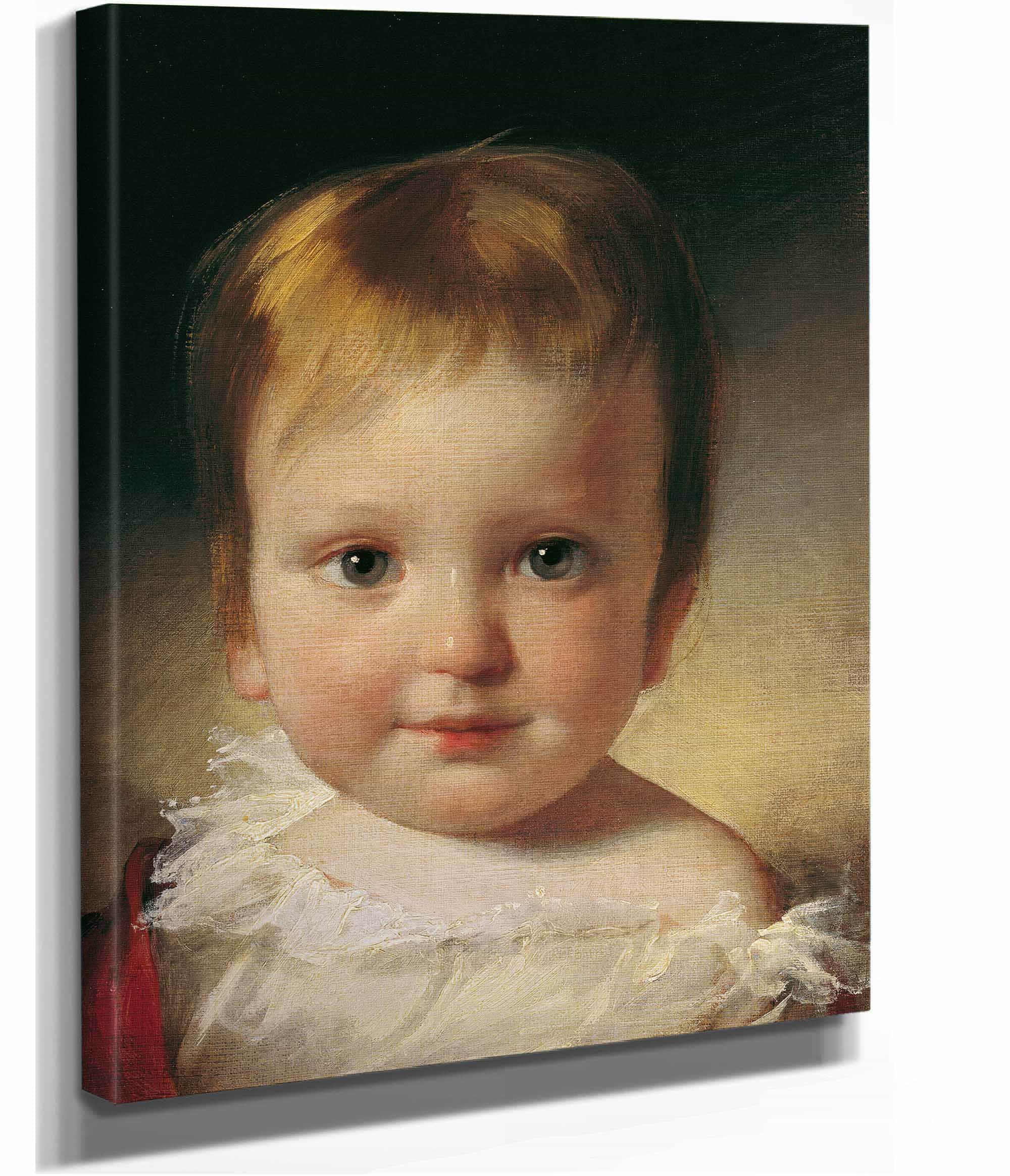 Freiherr Alexander Vesque Von Puttlingen Als Kind by Friedrich Von Amerling - Image 2