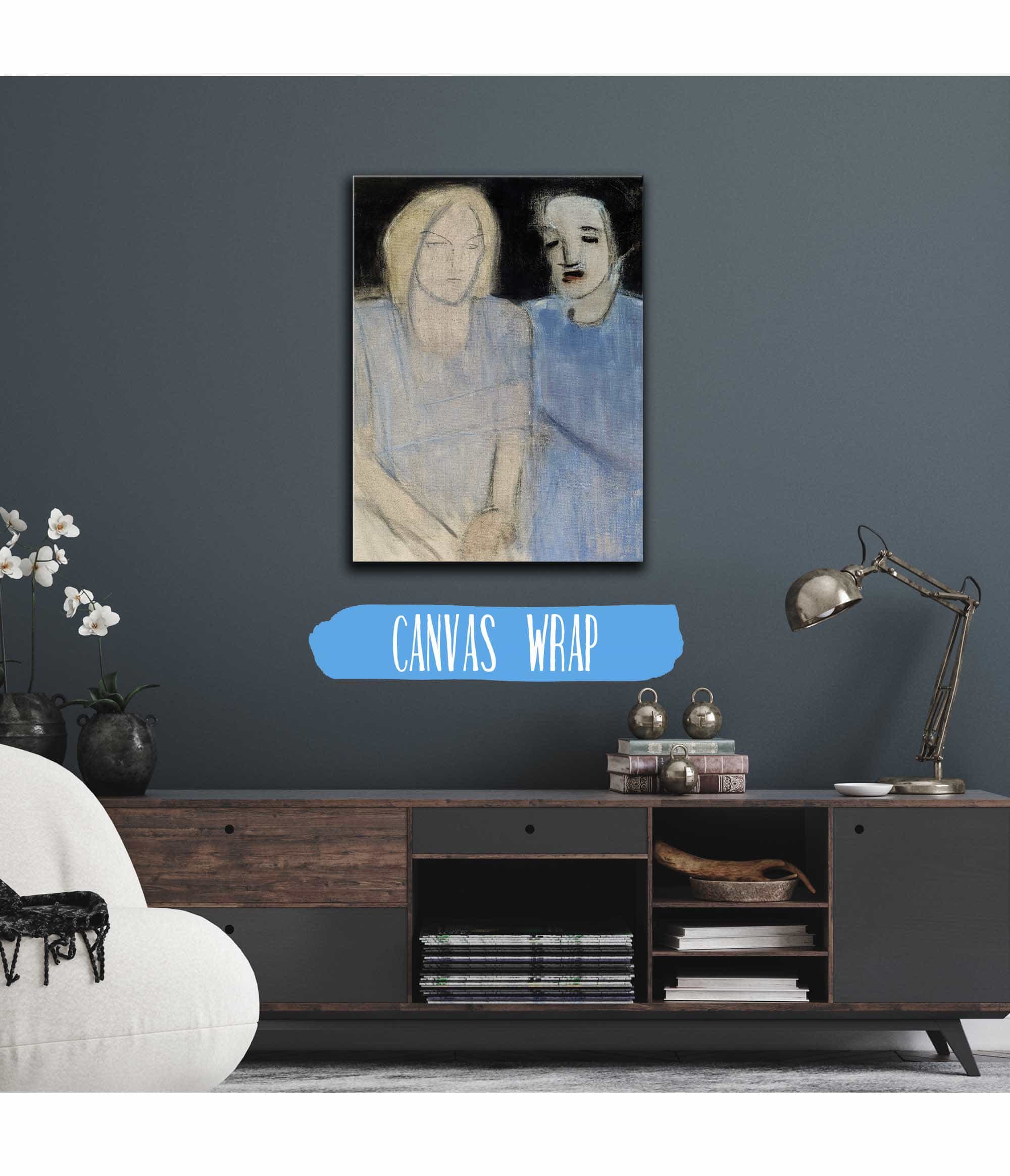 Friends by Helene Schjerfbeck - Image 3