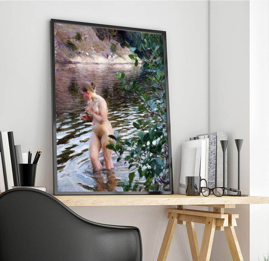 Frileuse Painting Anders Zorn Canvas Art - Image 4