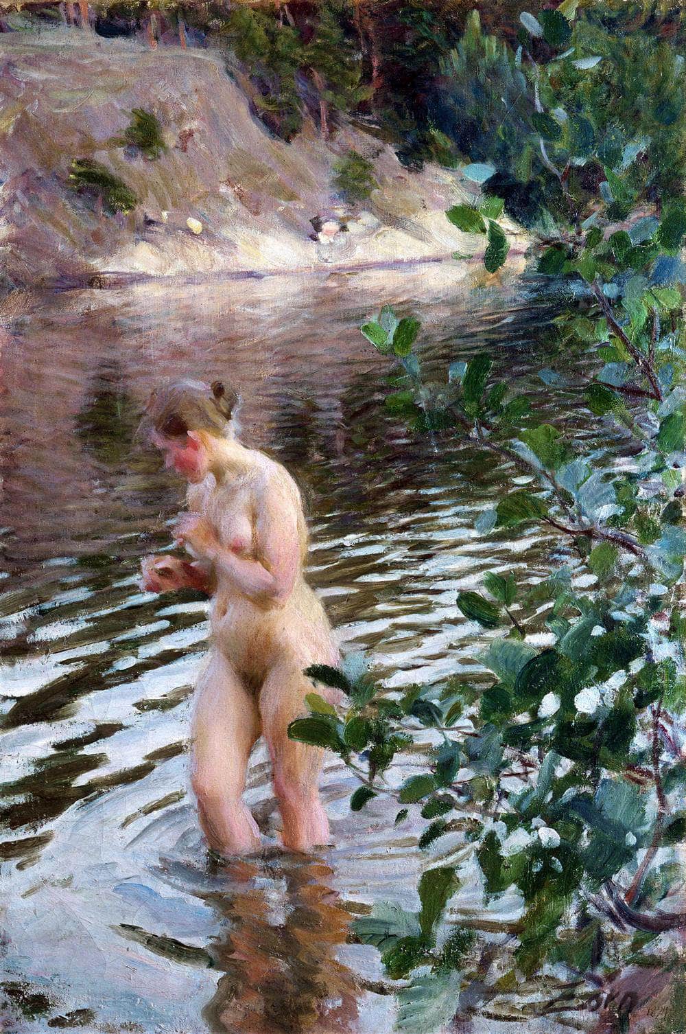Frileuse Painting Anders Zorn Canvas Art - Image 5