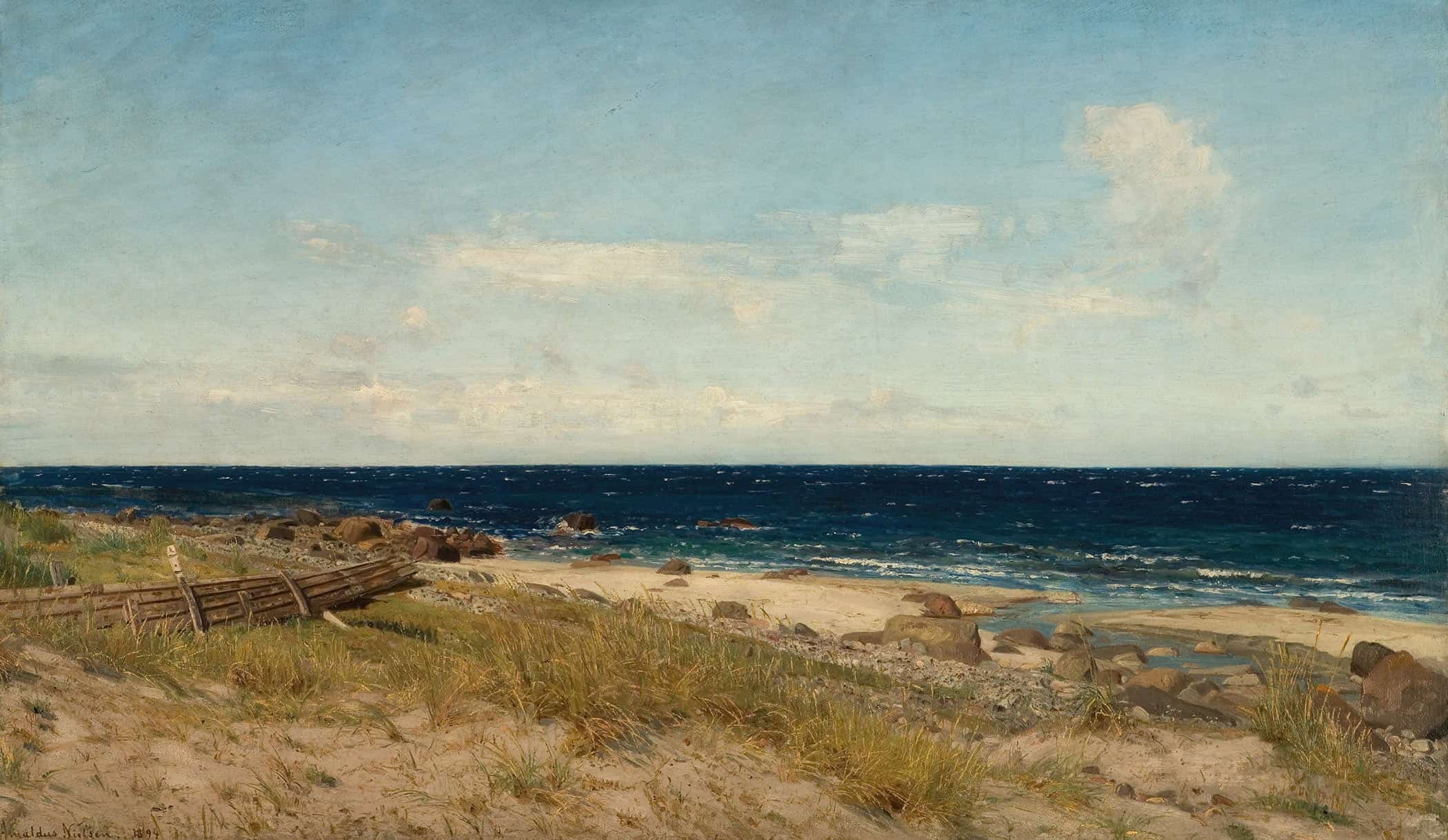 Friskt Vaer Naerland Jaeren By Amaldus Nielsen - Image 2