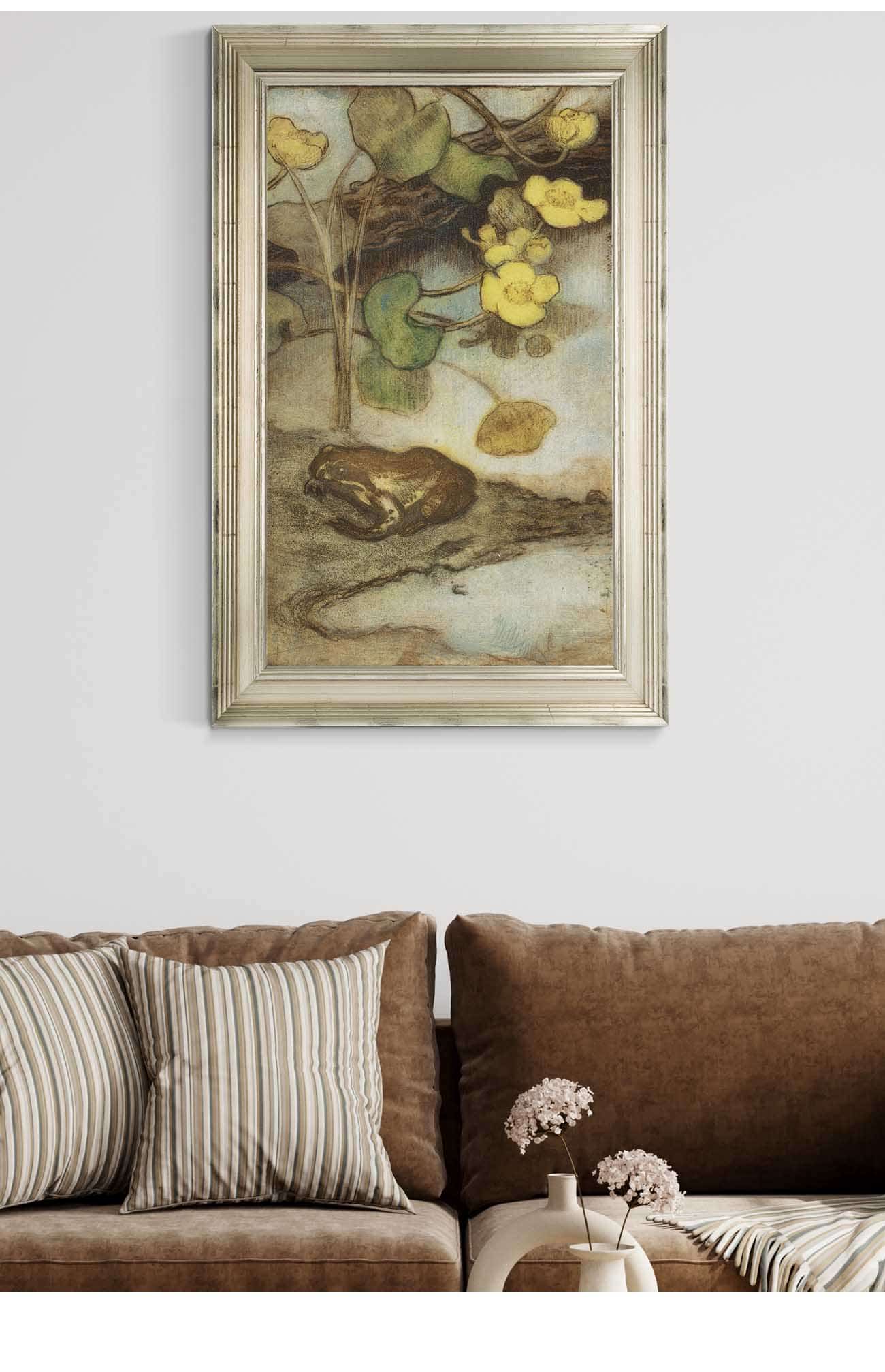 Frog With Marsh Marigold  by Eero Jarnefelt - Image 5