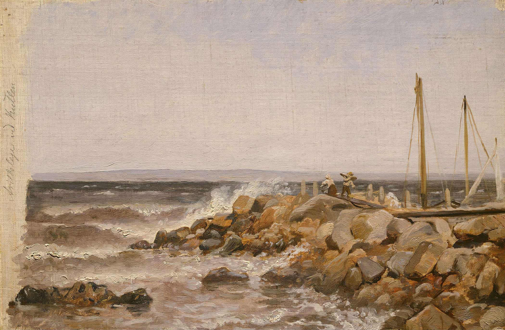 From Kullen In Sweden By Adolph Tidemand - Image 2