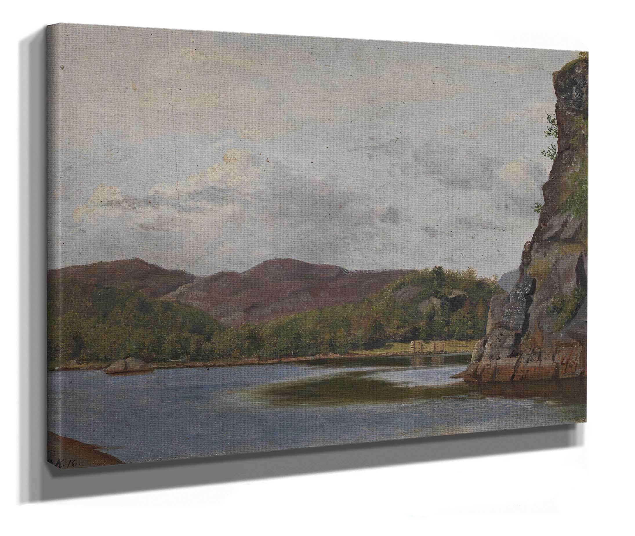 From The Coast Near Mandal by Adolph Tidemand - Image 2