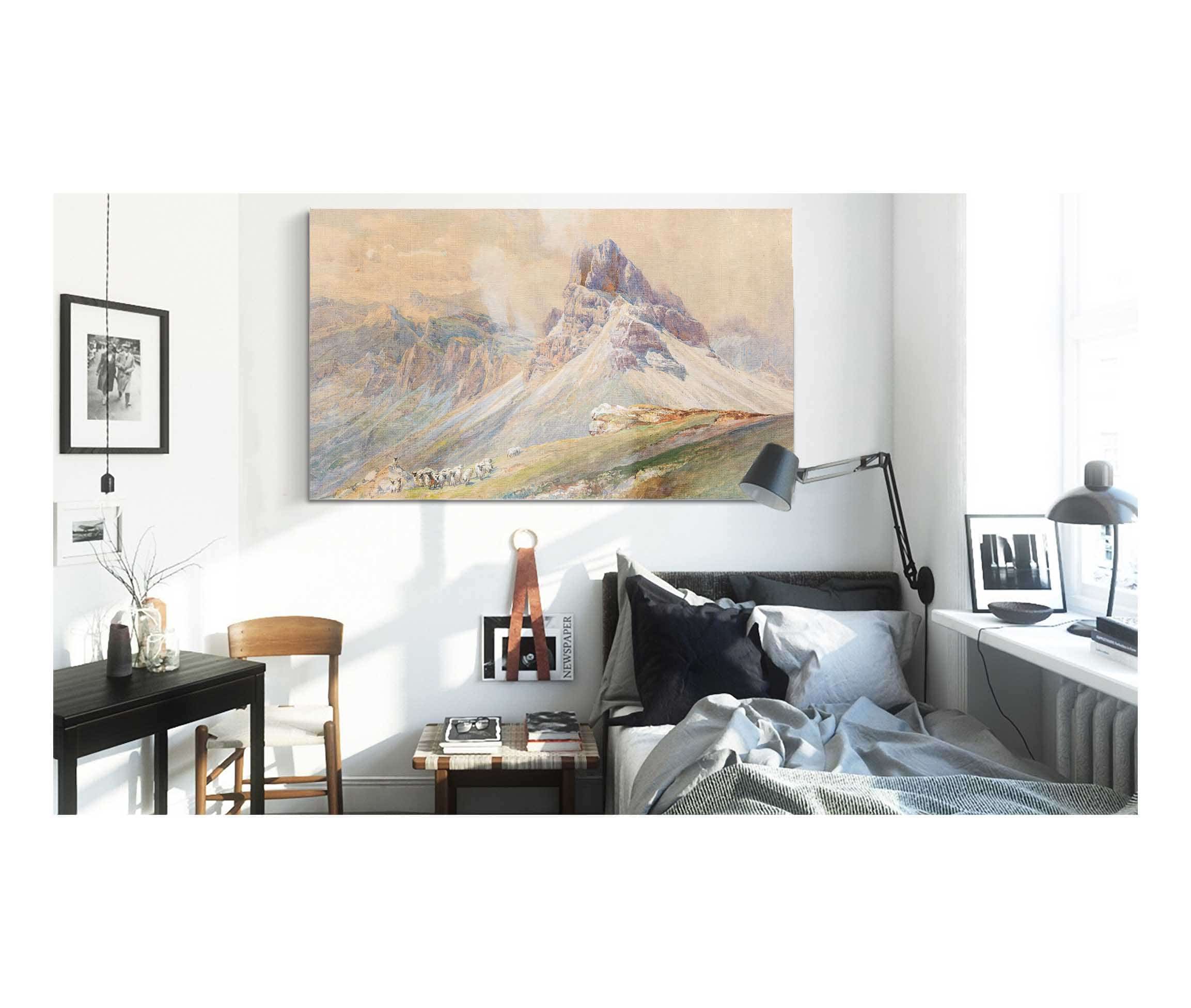 From The Dolomites by Edward Theodore Compton - Image 3