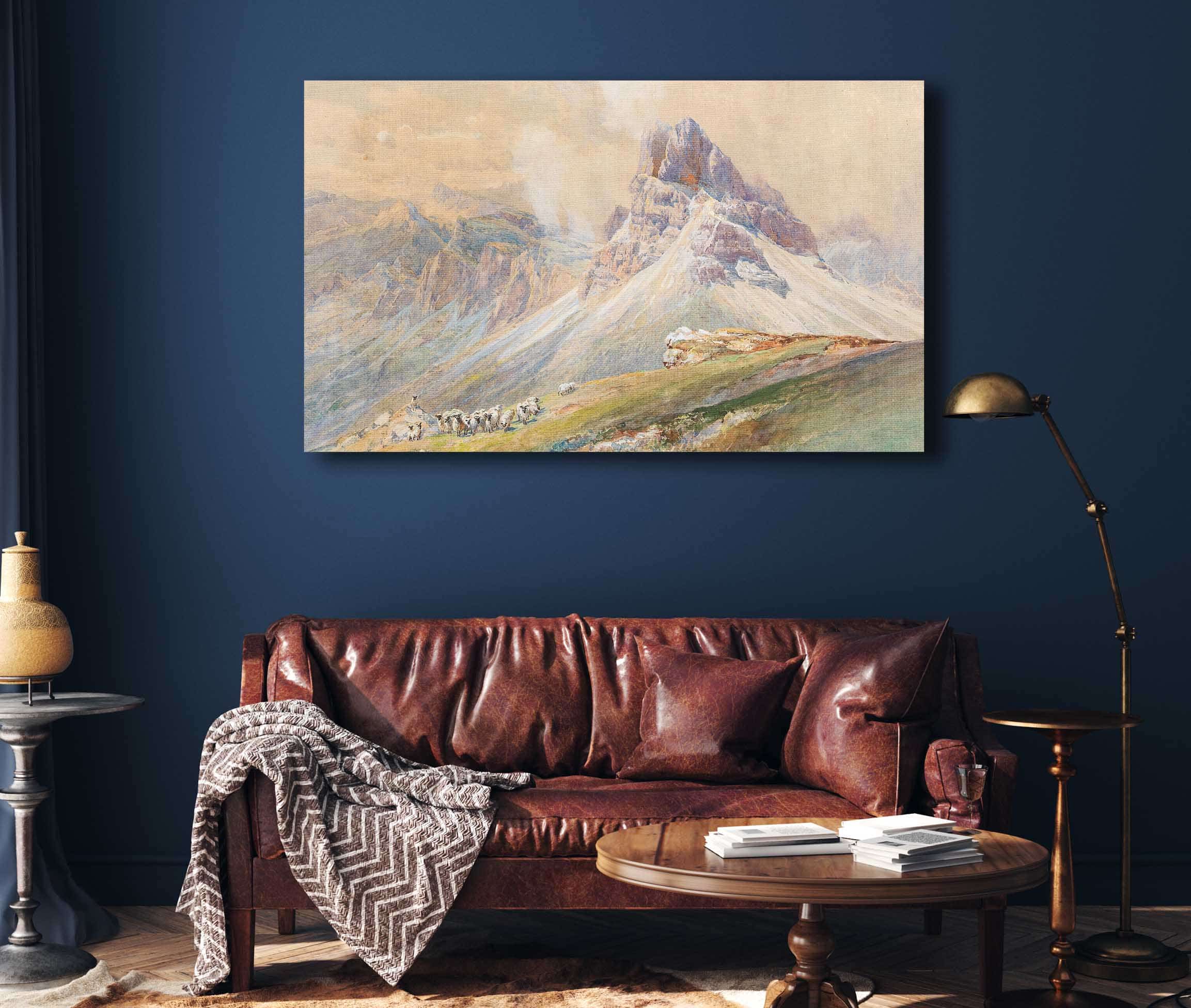From The Dolomites by Edward Theodore Compton - Image 4