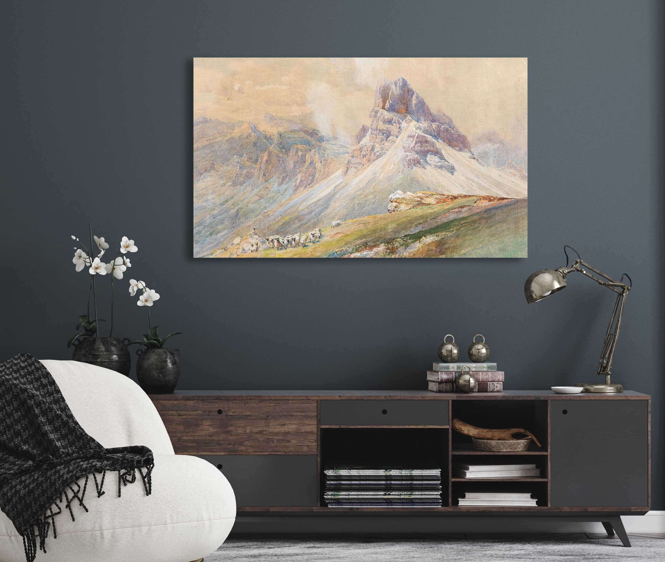 From The Dolomites by Edward Theodore Compton - Image 5